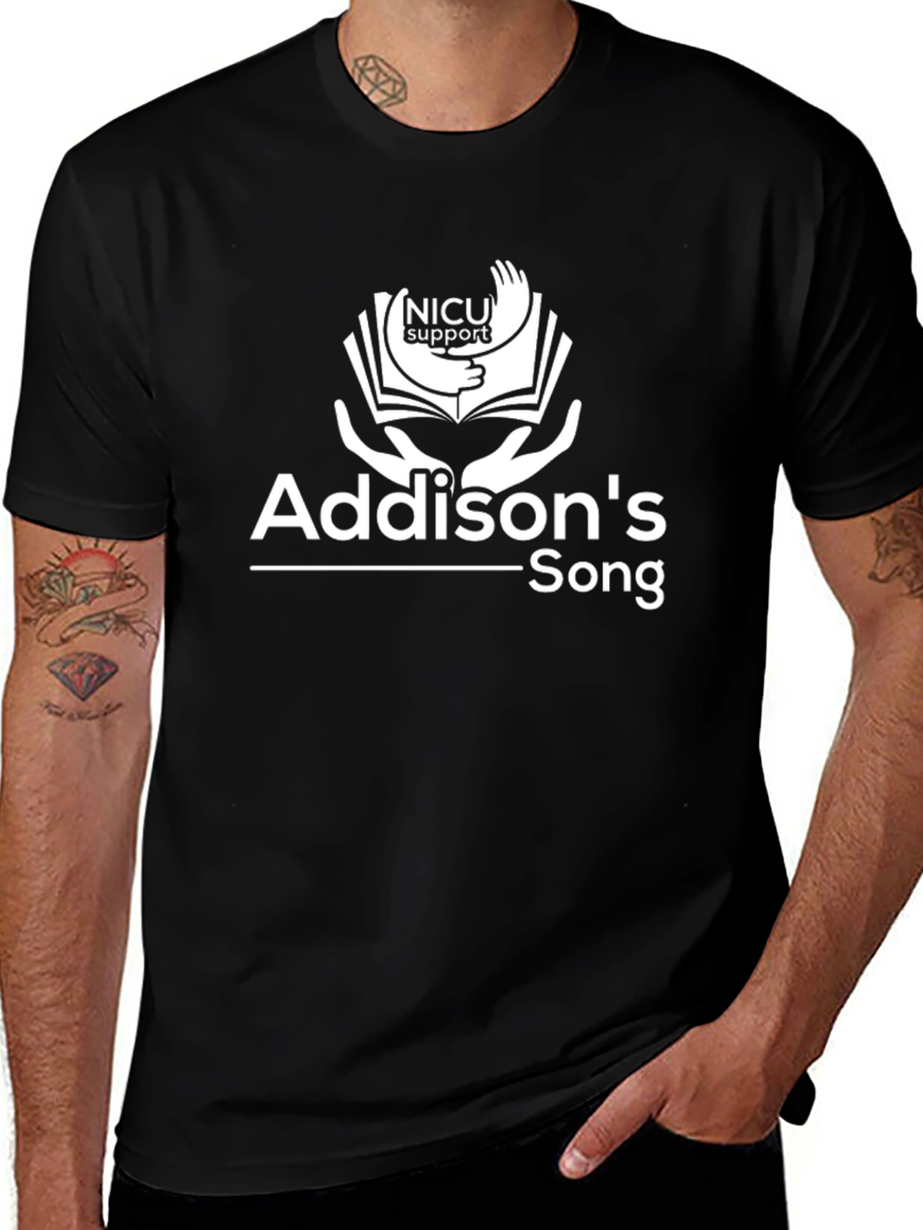 Variant 25 of Addison's Song NICU Support T-Shirt