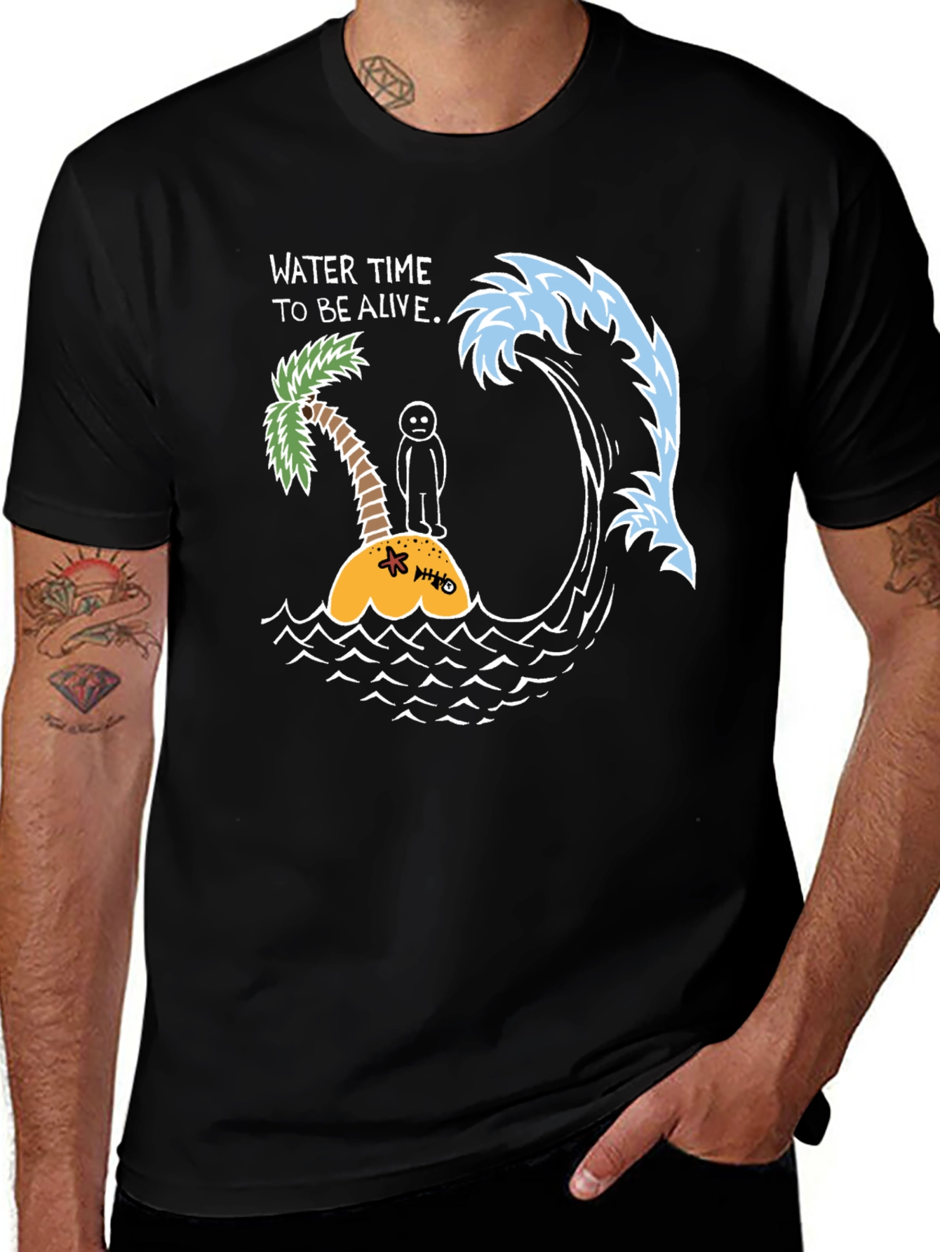 Variant 16 of Existential Wave T-Shirt - Funny Graphic Tee