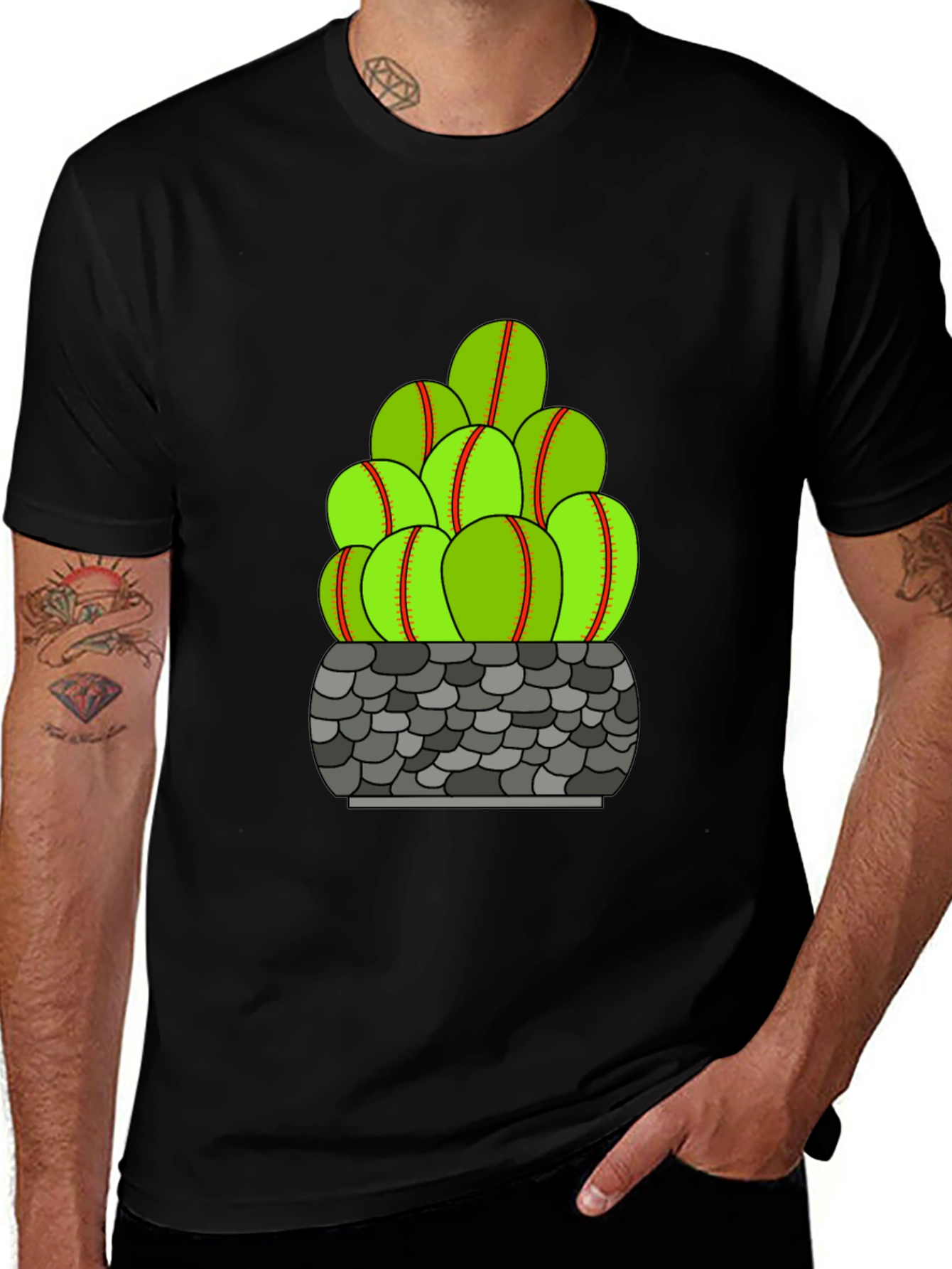 Variant 6 of Cactus T-Shirt - Funny Plant Graphic Tee