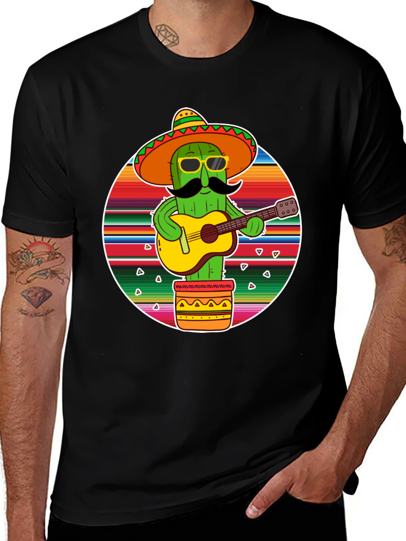 Variant 27 of Cactus Mariachi Band T-Shirt