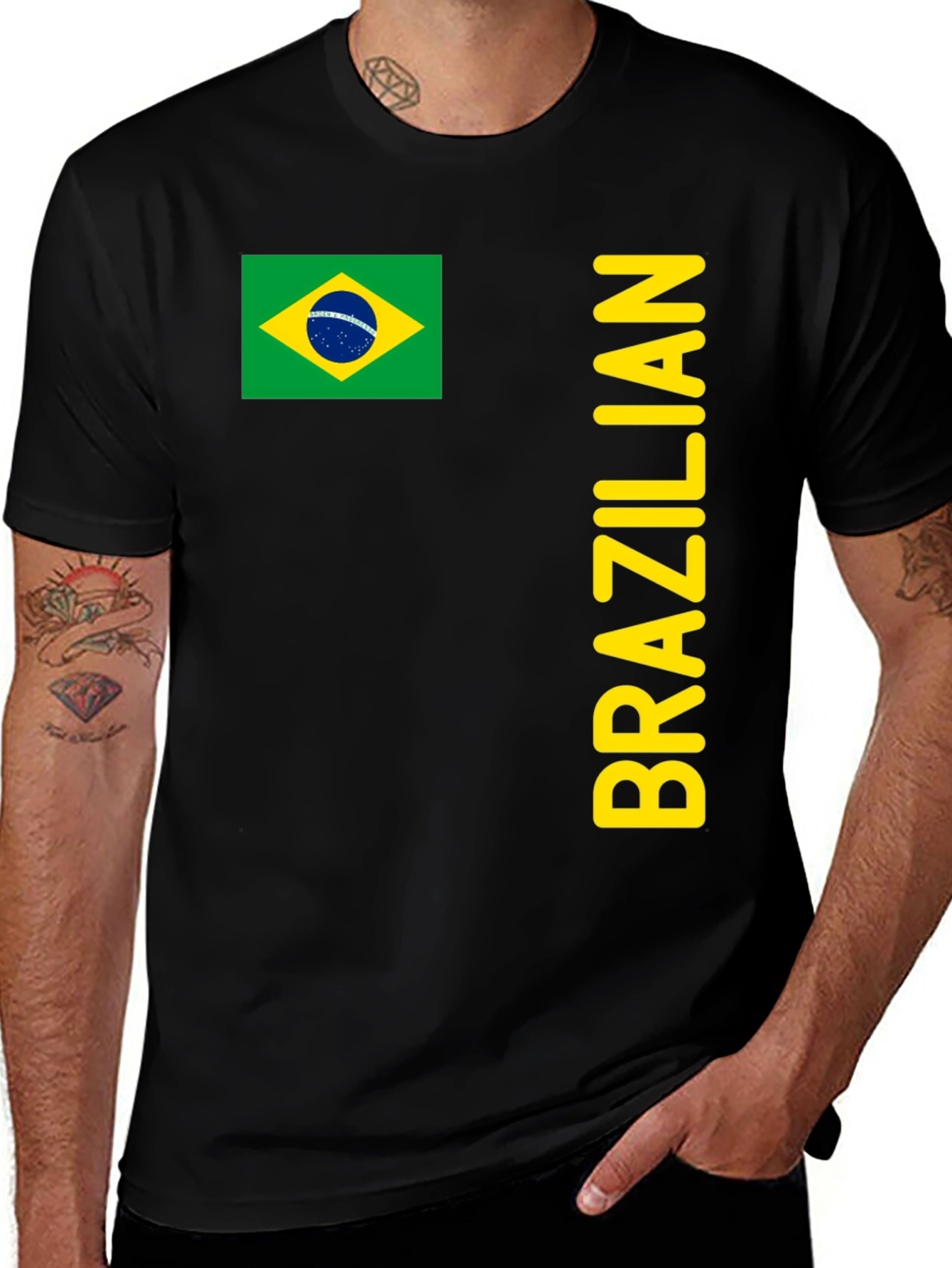 Brazilian Flag T-Shirt - National Pride Tee