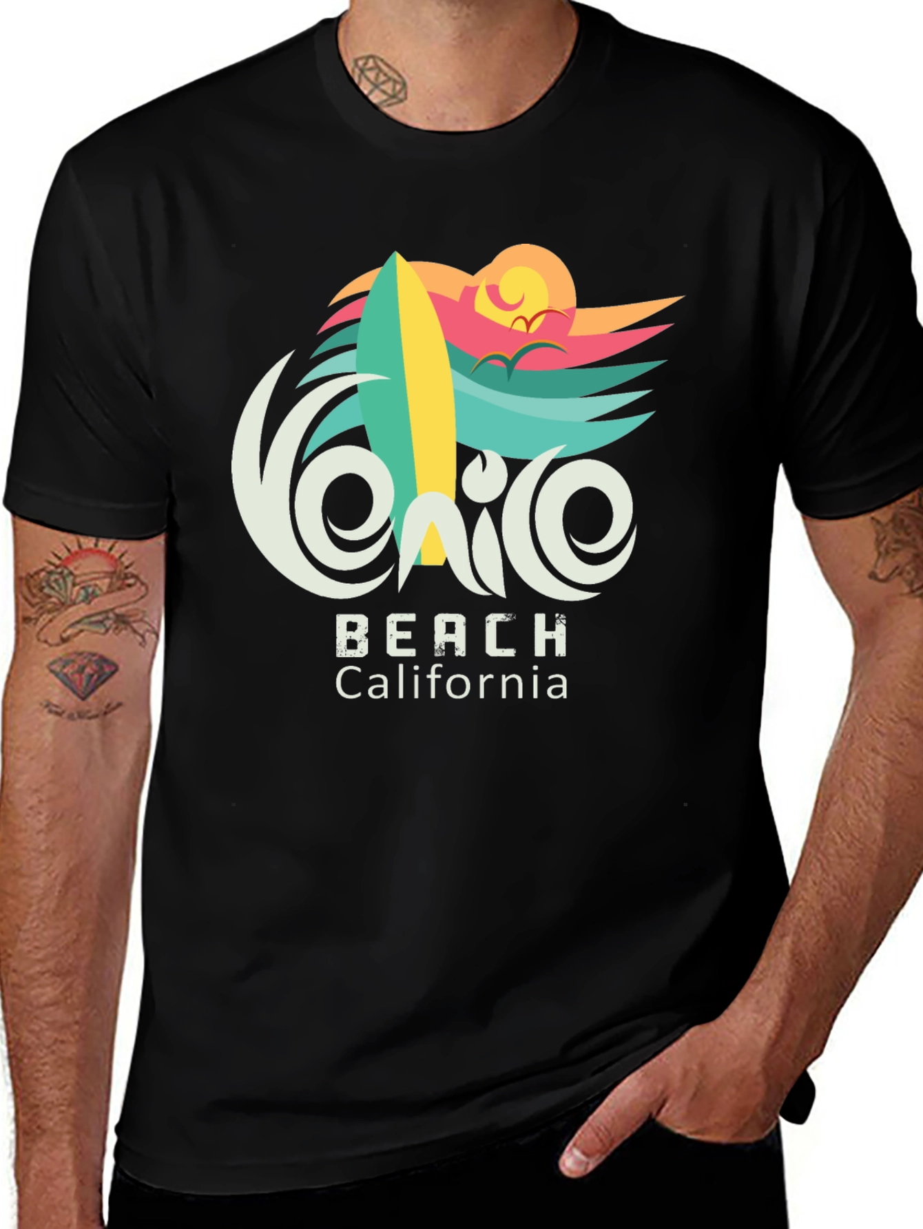 Venice Beach California Graphic Tee