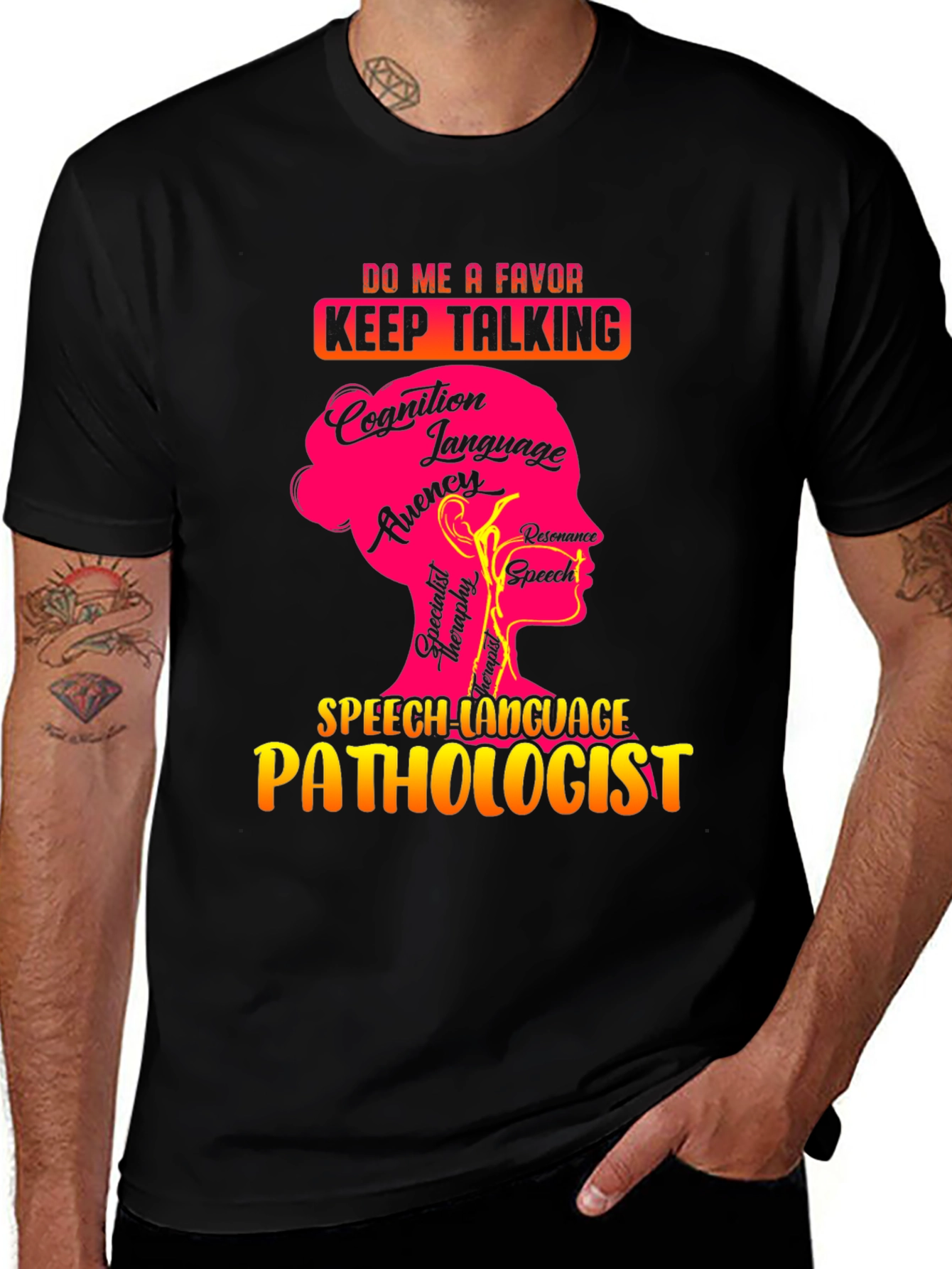Speech Language Pathologist Graphic T-Shirt