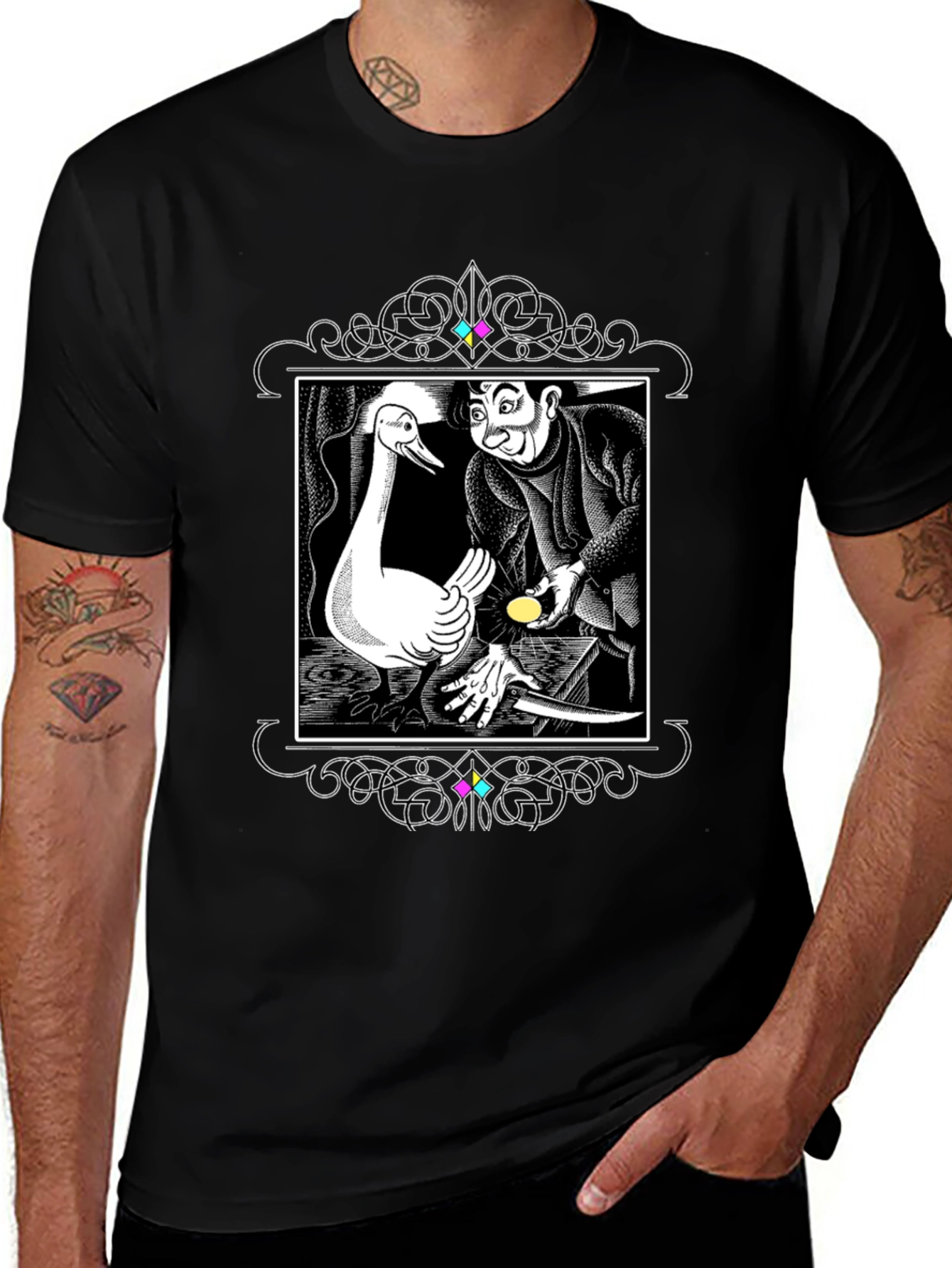 Variant 12 of Golden Goose T-Shirt - Fairy Tale Graphic Tee