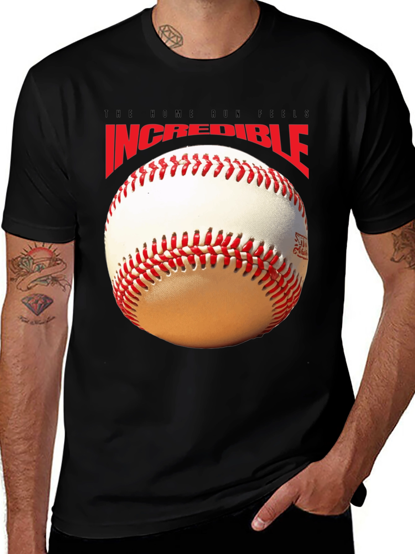 Variant 10 of Incredible Home Run Baseball T-Shirt