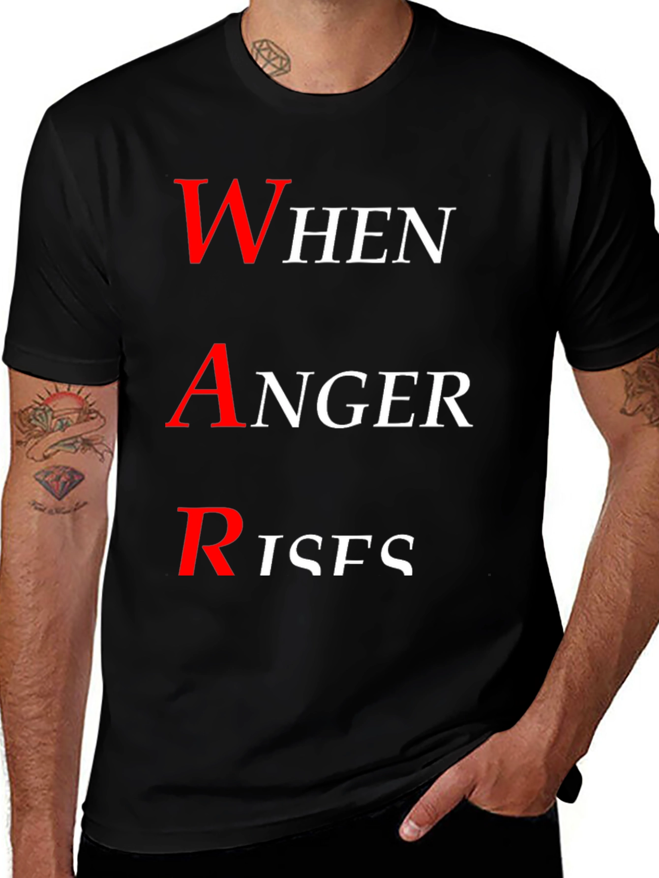 Variant 15 of War Anger Rises Graphic T-Shirt