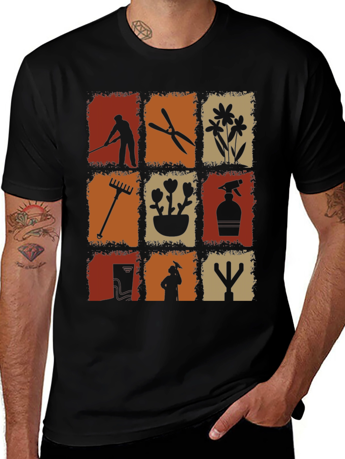 Variant 8 of Gardening Icon T-Shirt: Gardener Gift