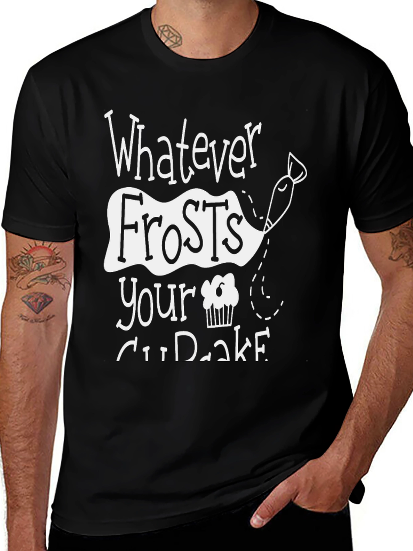Variant 16 of Whatever Frosts Your Cupcake T-Shirt