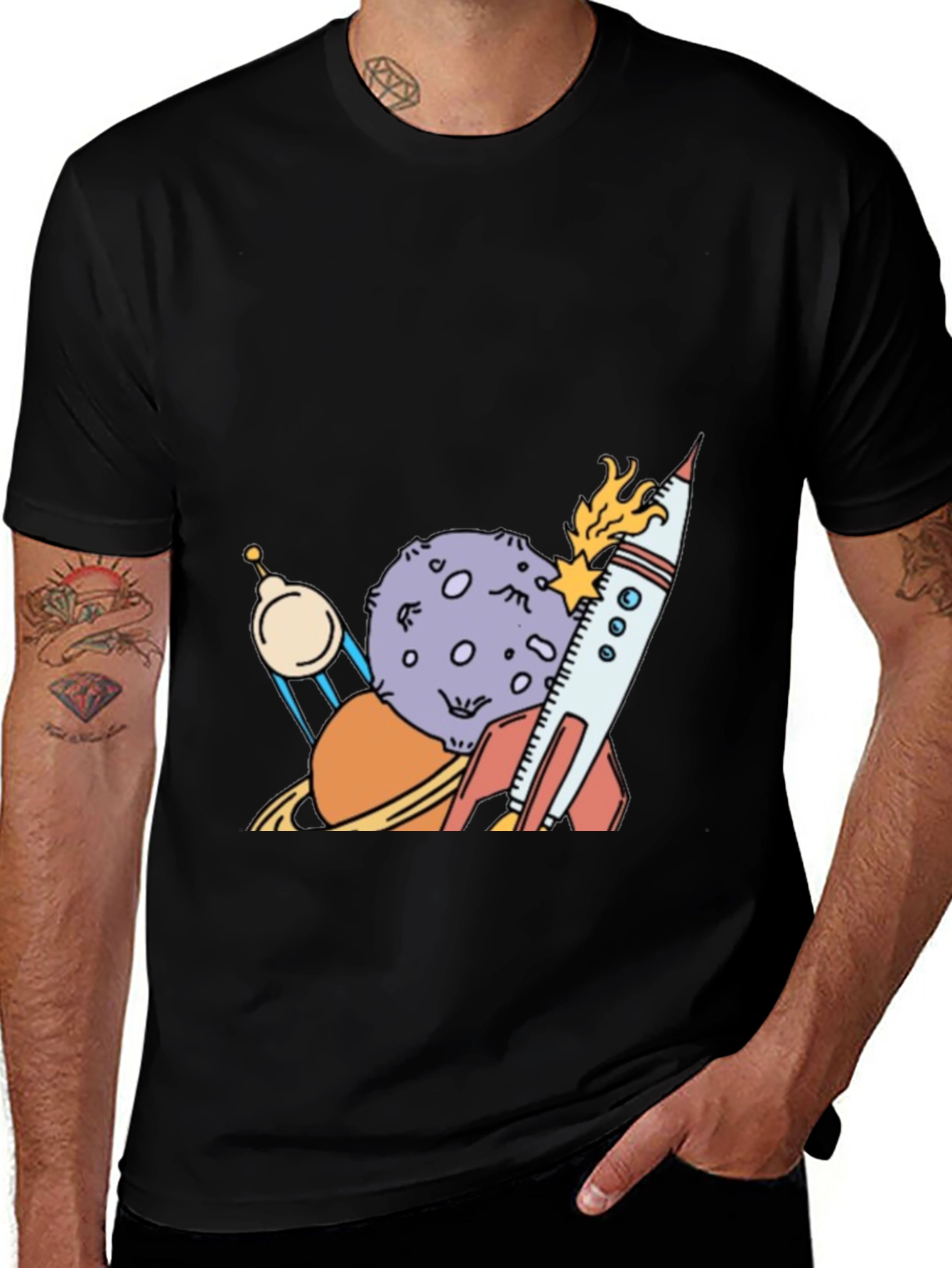 Variant 10 of Space Exploration T-Shirt