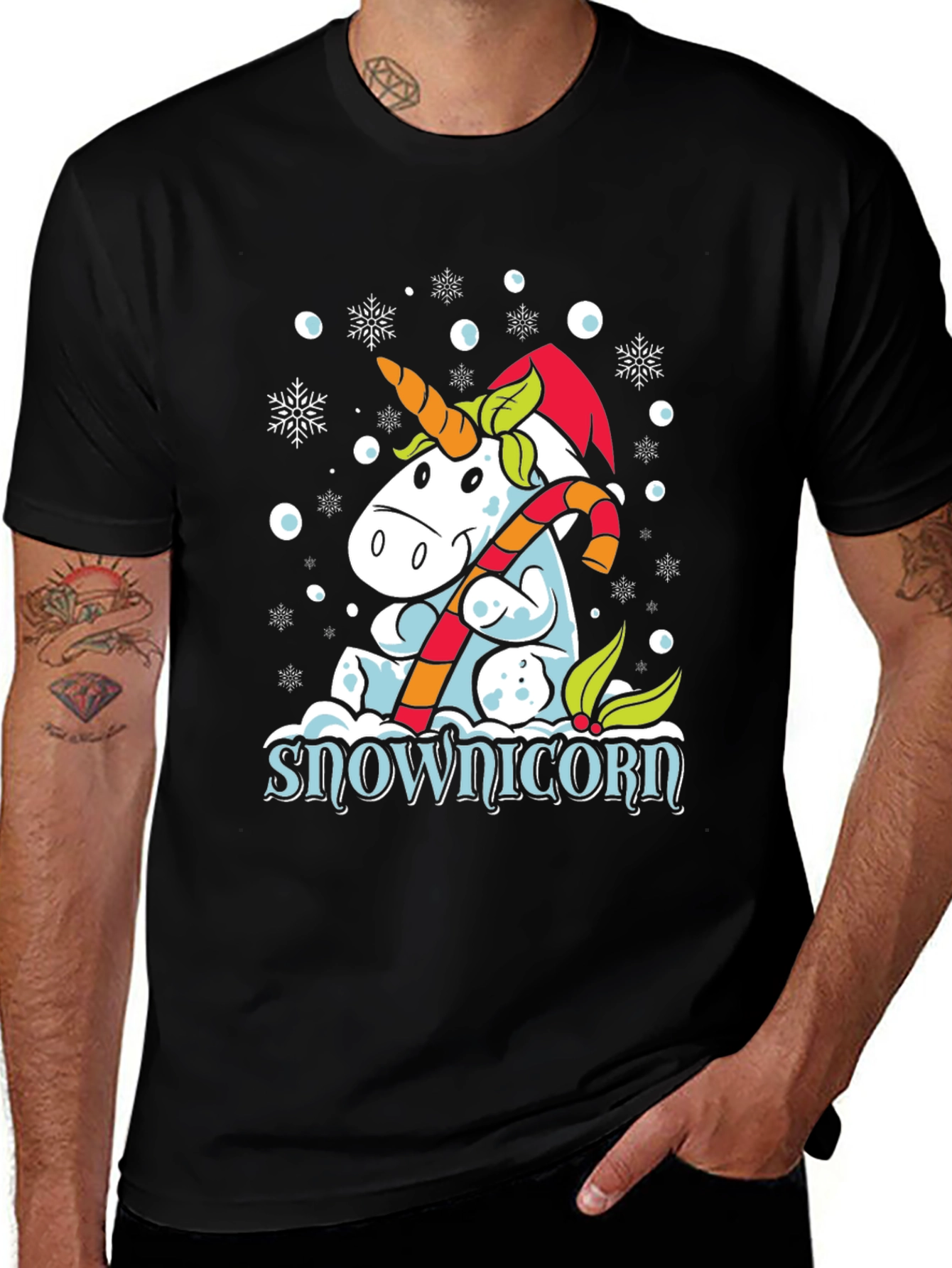 Snow Unicorn Graphic Tee