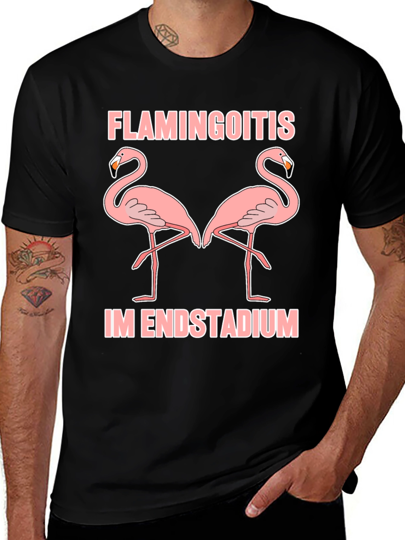 Variant 26 of Flamingoitis T-Shirt - Funny Flamingo Lover Tee