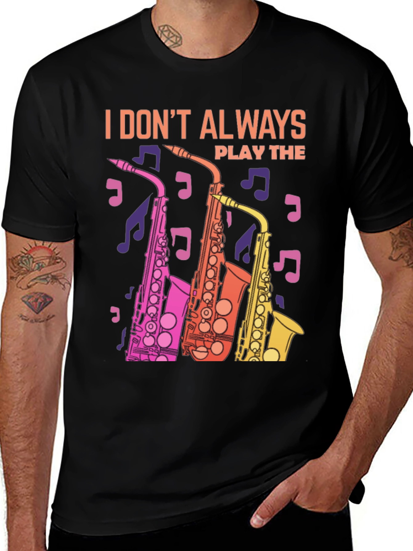 Variant 3 of Saxophone Music Lover T-Shirt