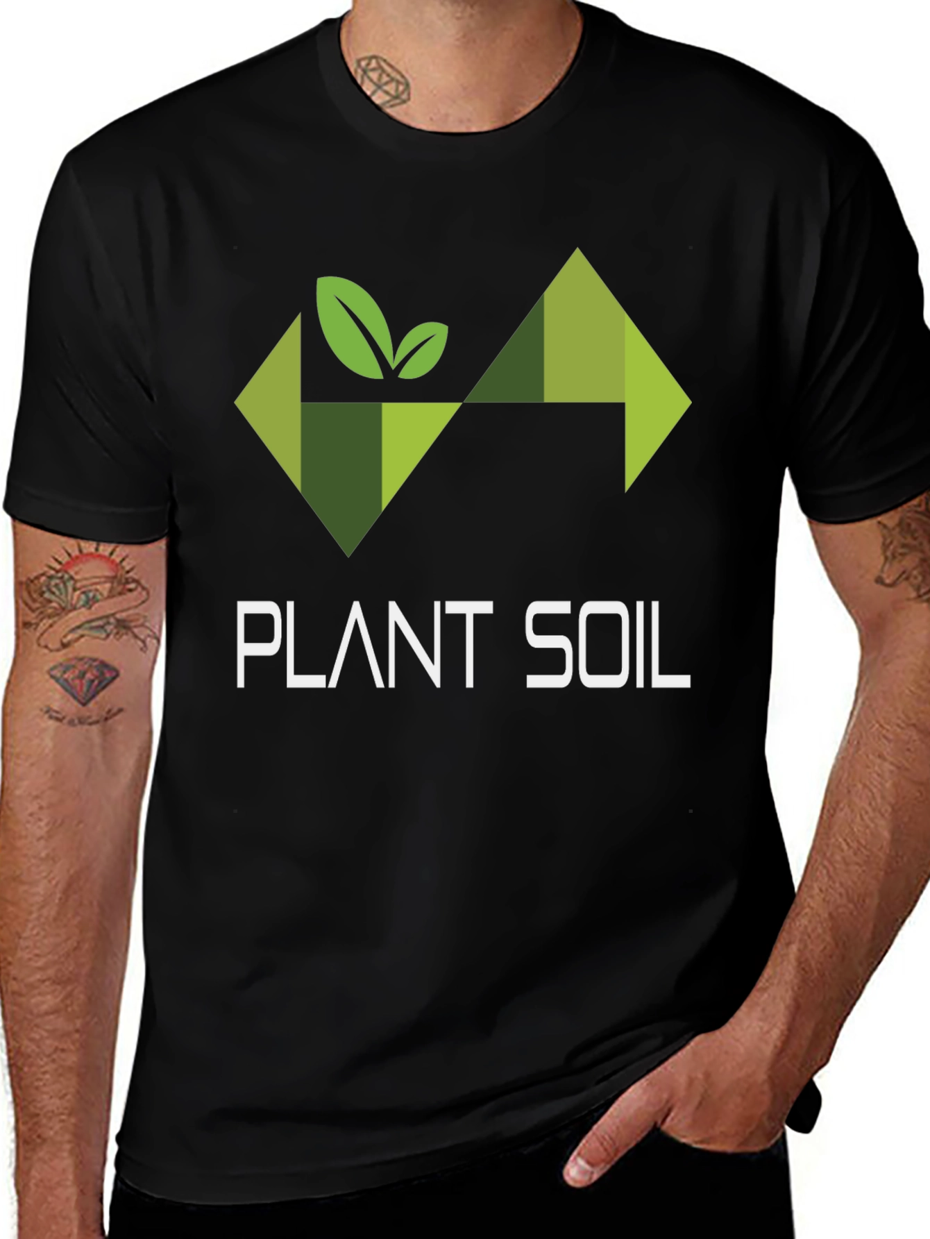 Variant 21 of Plant Soil Graphic Tee - Eco Friendly Design