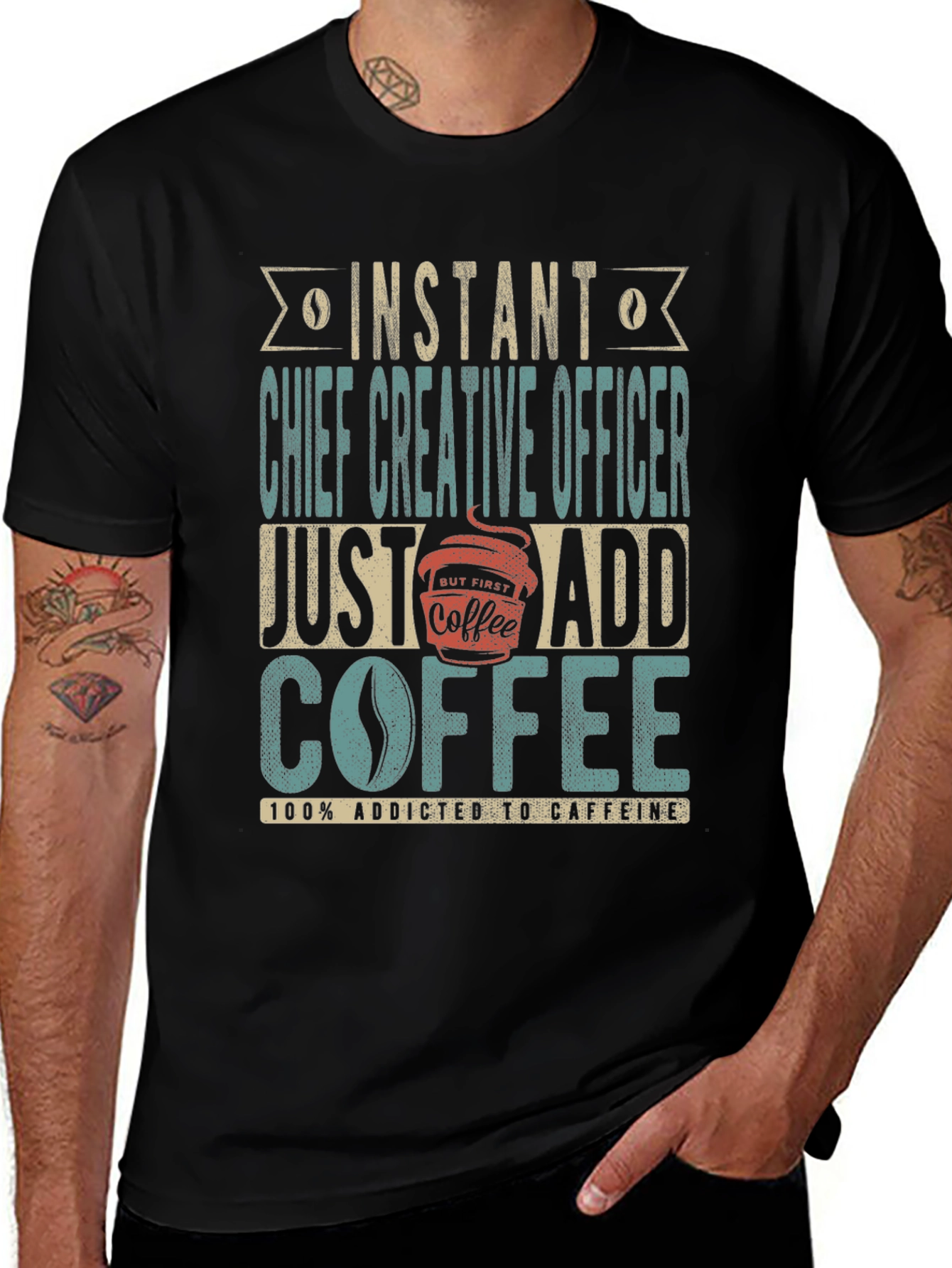 Variant 22 of Instant Chief Creative Officer Coffee T-Shirt