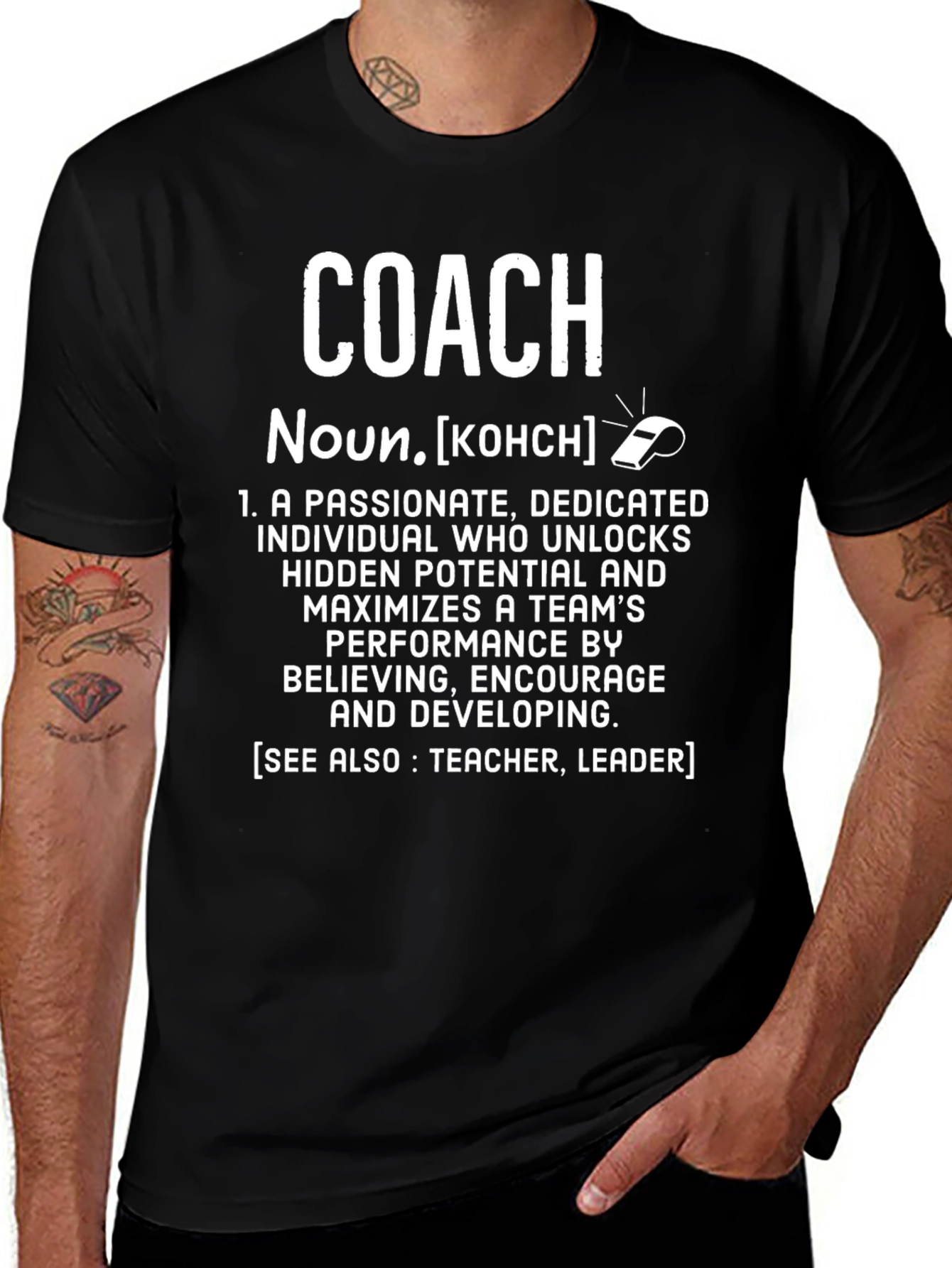 Variant 20 of Coach Definition T-Shirt - Passionate Leader Gift