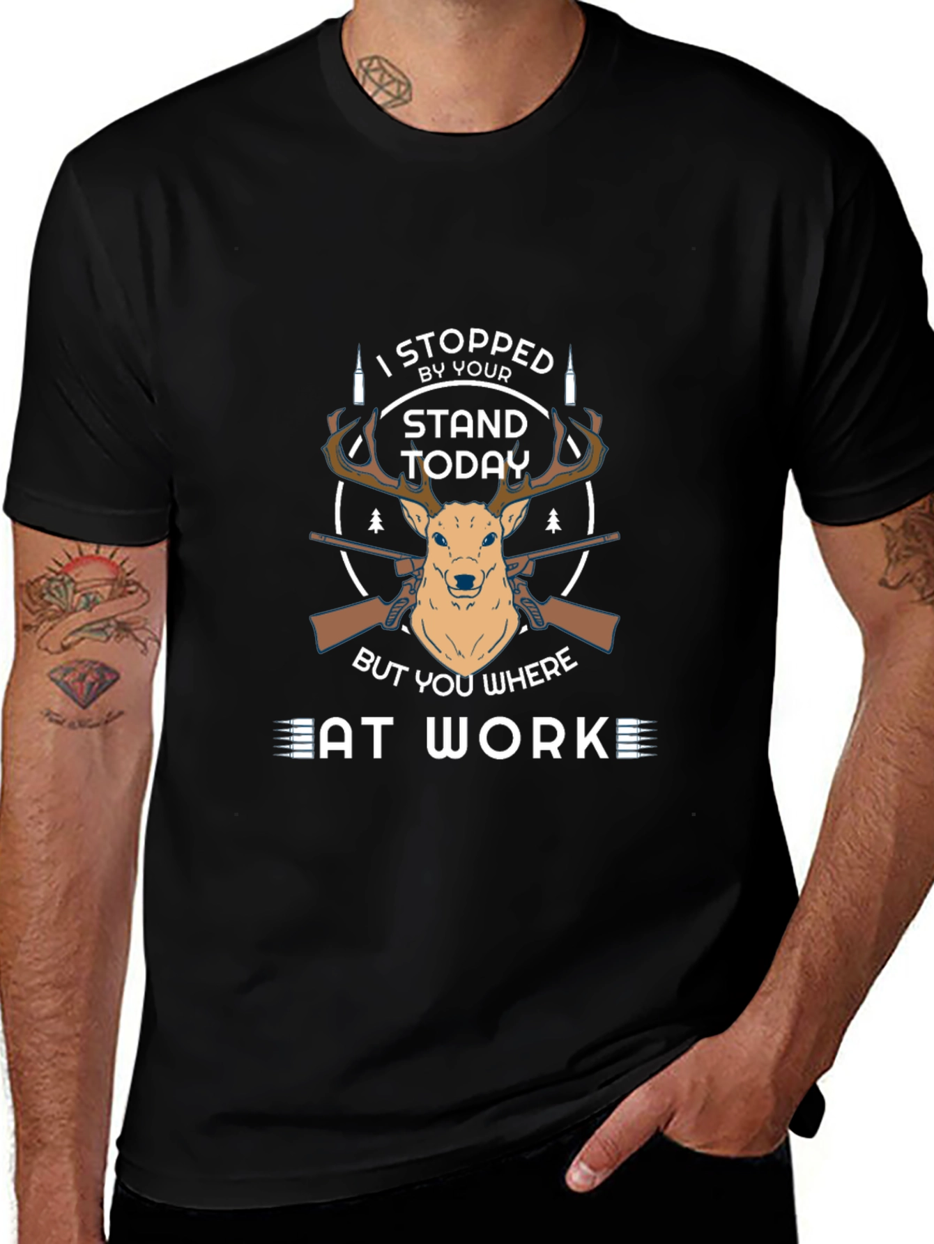 Variant 8 of Hunting Deer T-Shirt: I Stopped By Your Stand Today