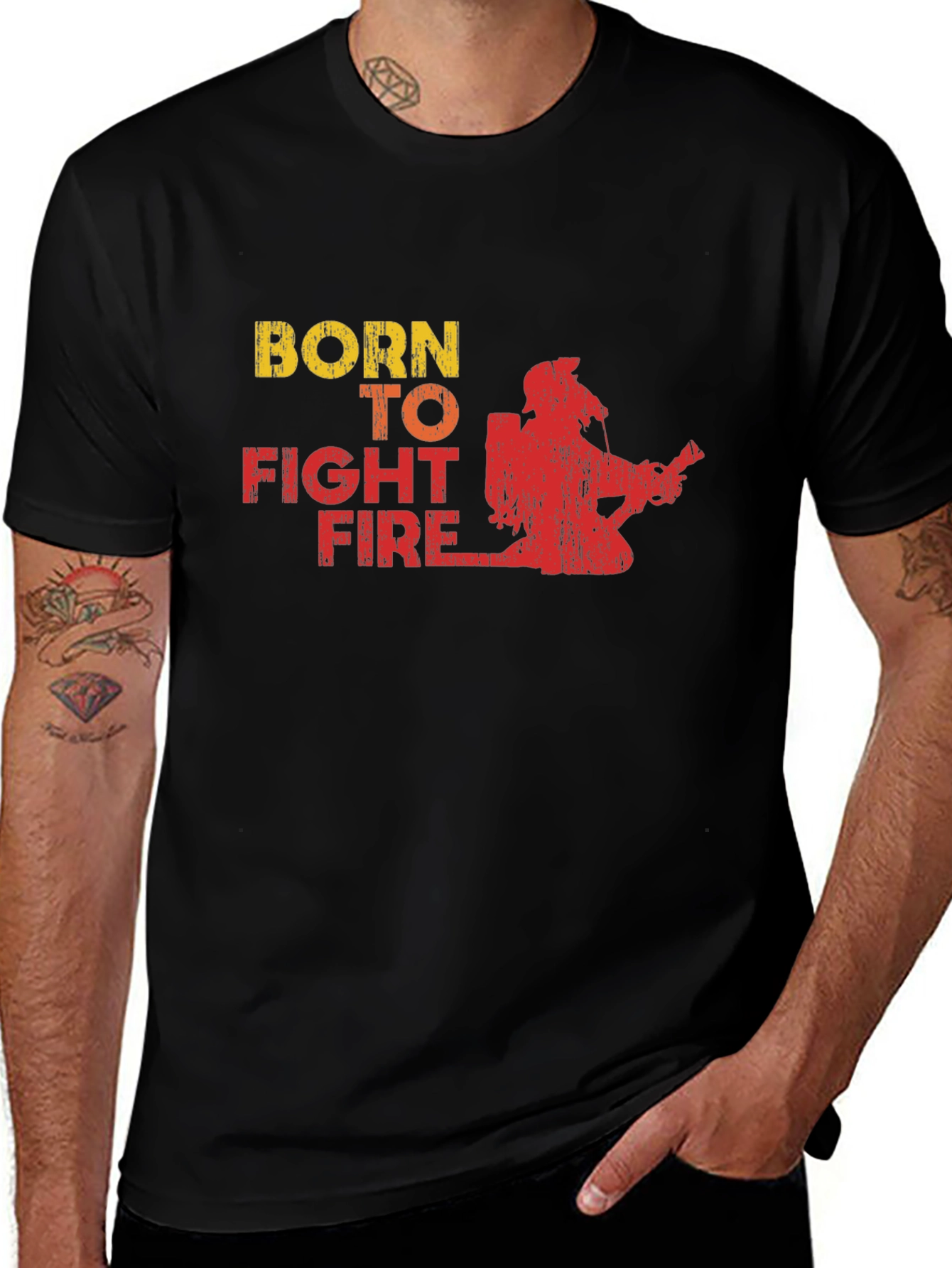 Variant 15 of Born To Fight Fire - Graphic Tee