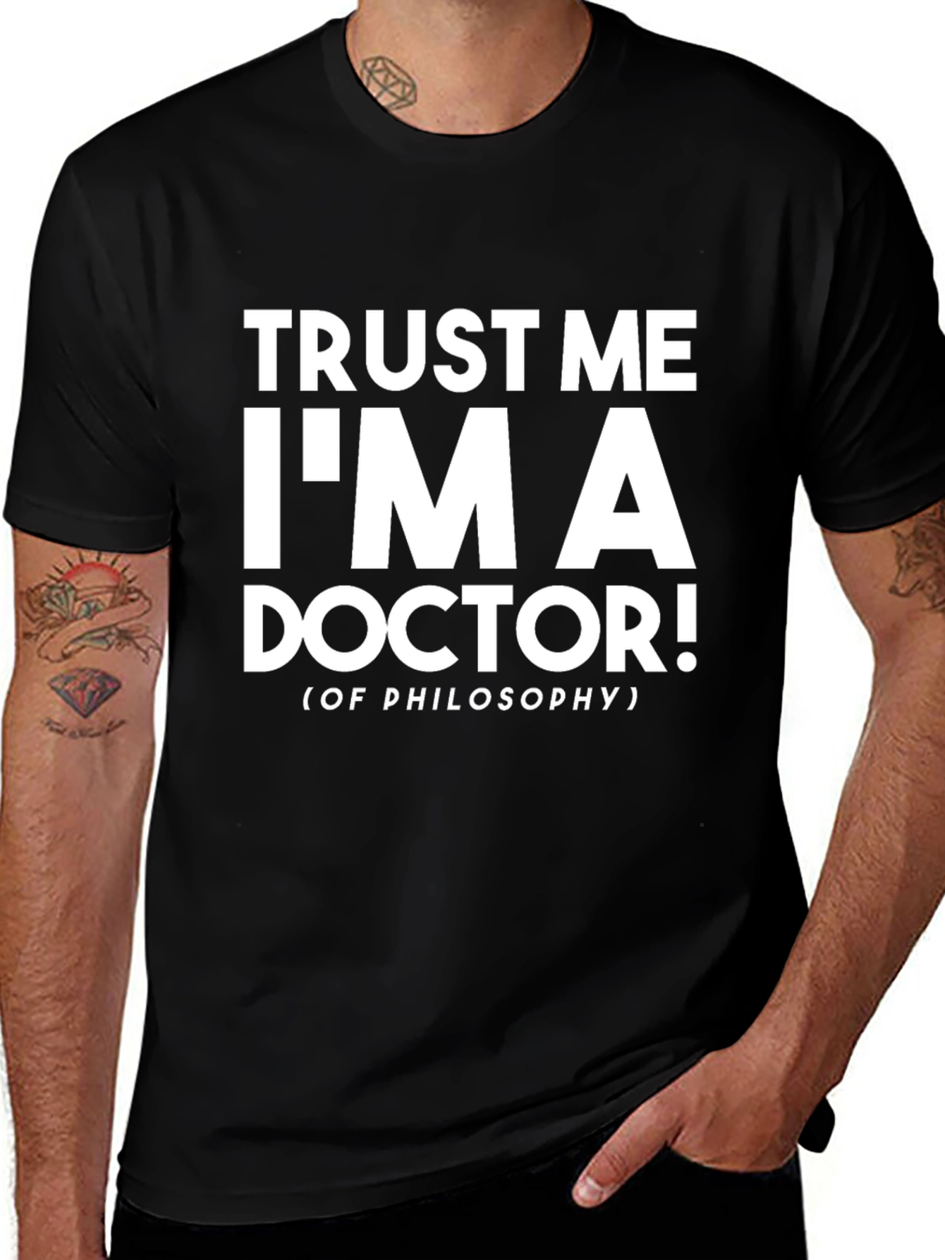 Variant 25 of Trust Me I'm A Doctor T-Shirt PhD Funny Gift