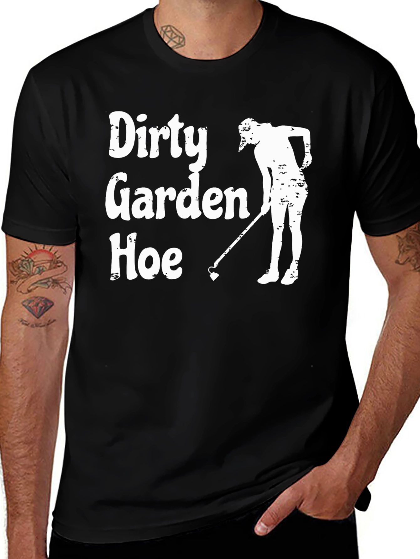 Variant 16 of Dirty Garden Hoe T-Shirt - Funny Gardening Tee