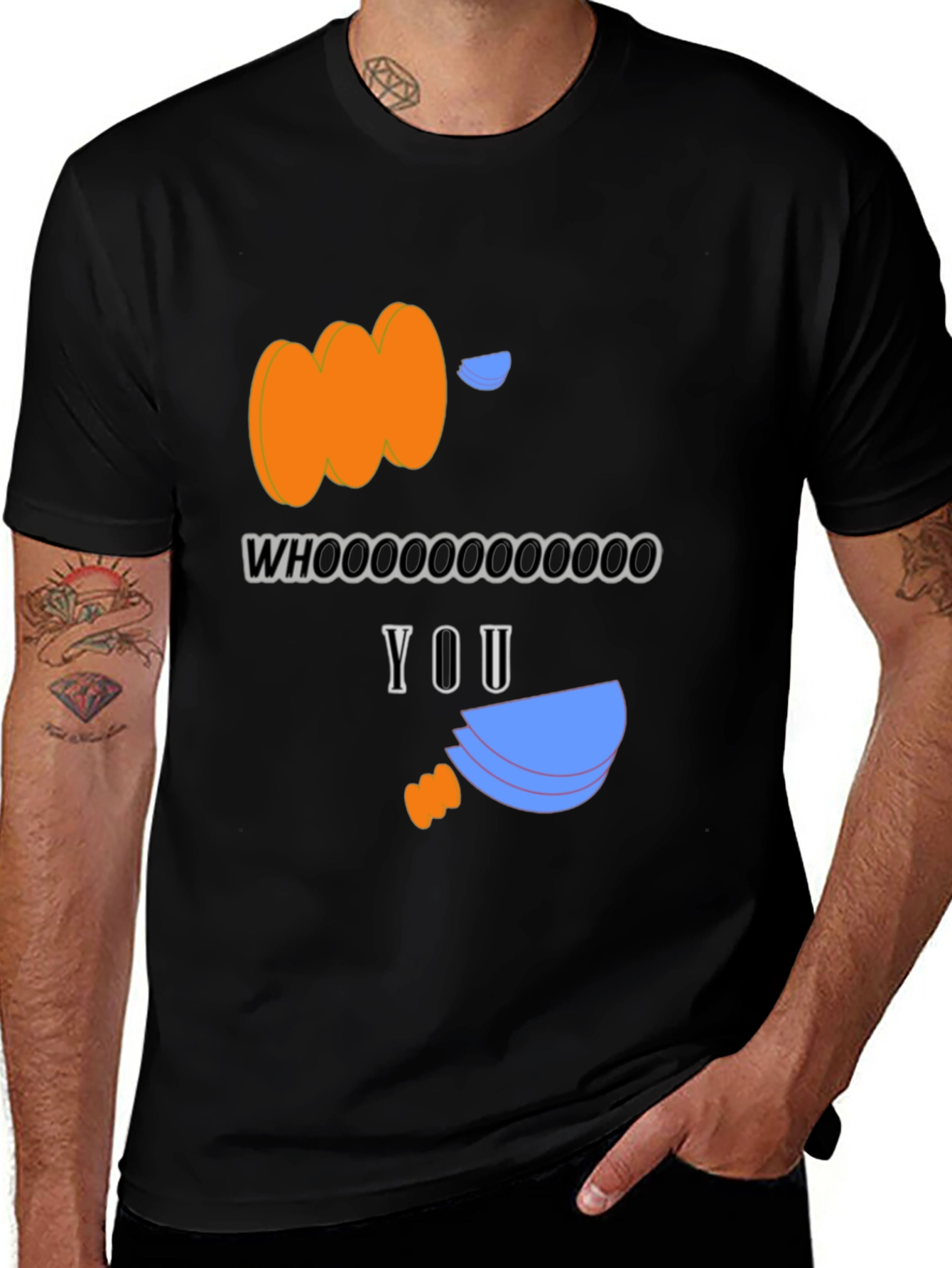 Whoo You? Funky T-Shirt for Halloween 