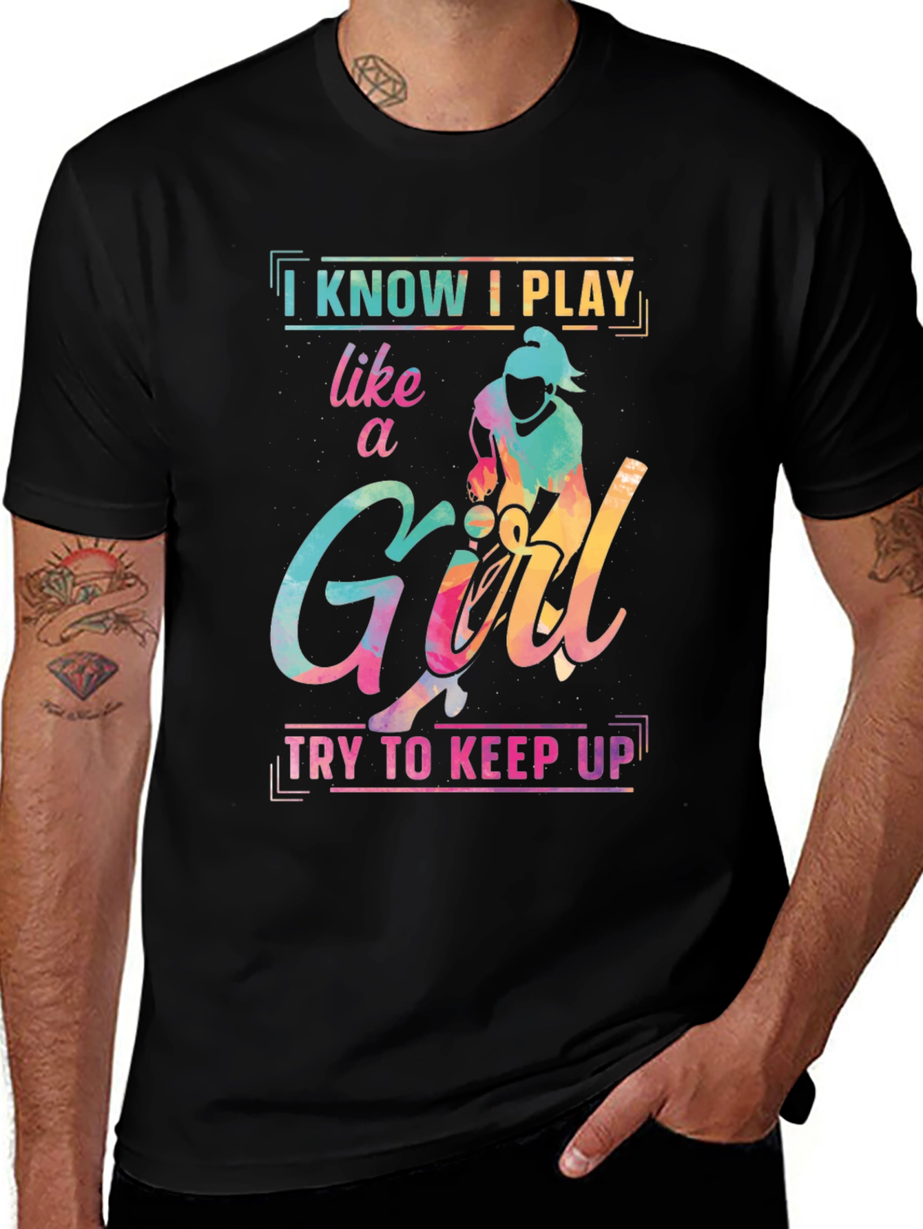 Variant 29 of I Know I Play Like a Girl T-Shirt