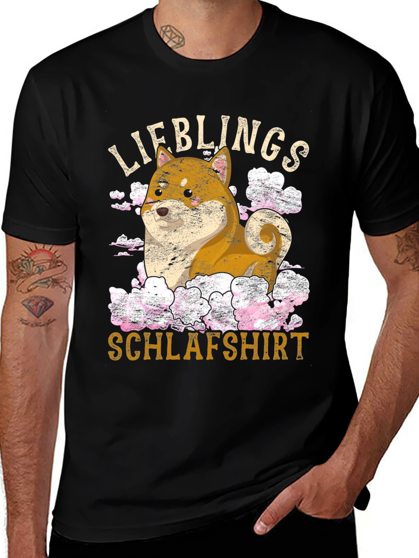 Shiba Inu Liebling Schlafshirt T-Shirt