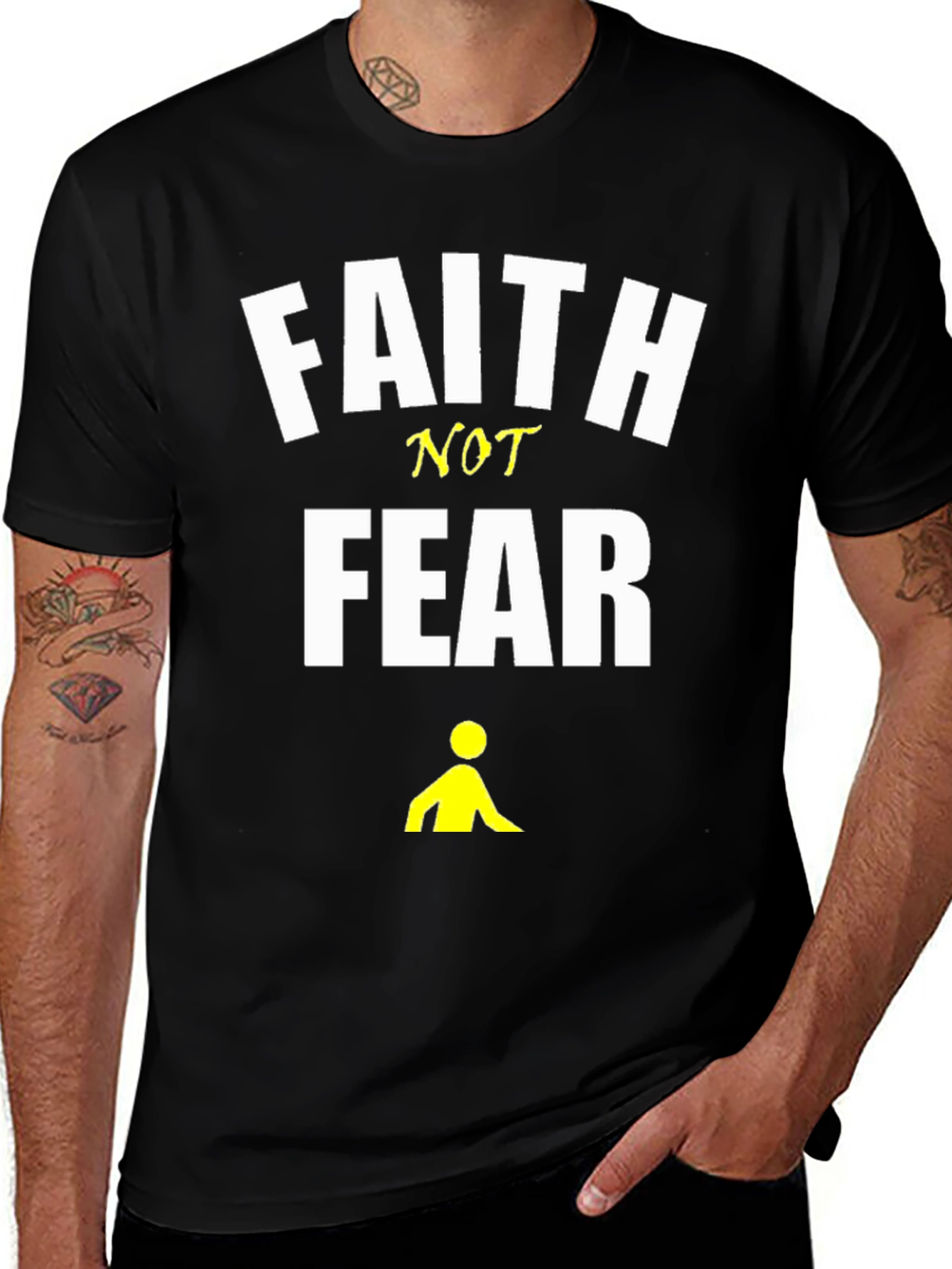 Variant 18 of Faith Not Fear Graphic T-Shirt