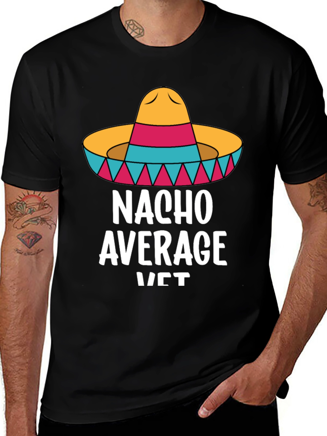 Nacho Average Vet Funny T-Shirt
