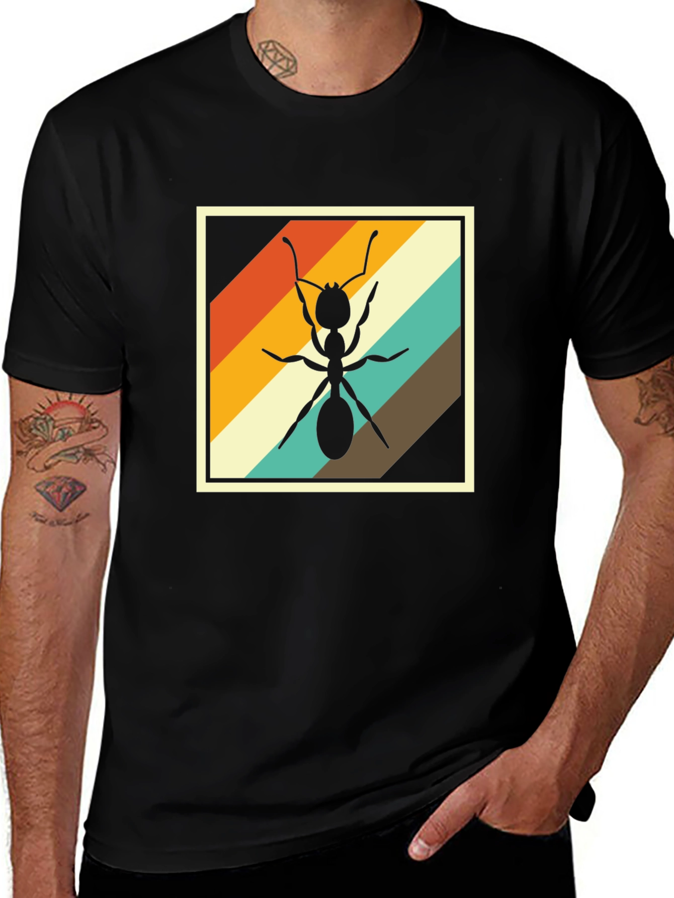 Variant 16 of Retro Ant Graphic Tee - Classic Fit
