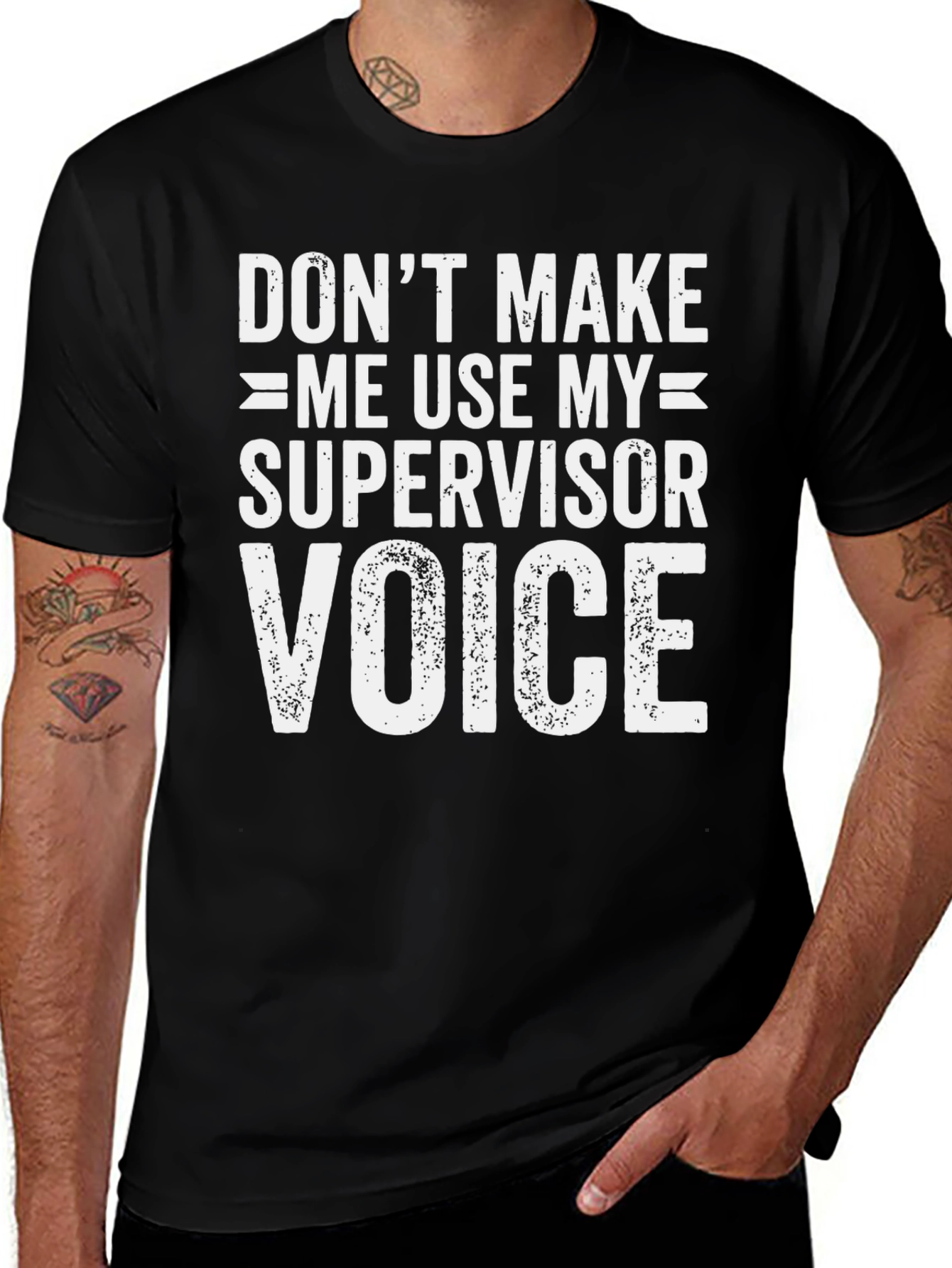 Variant 19 of Funny Supervisor Voice T-Shirt