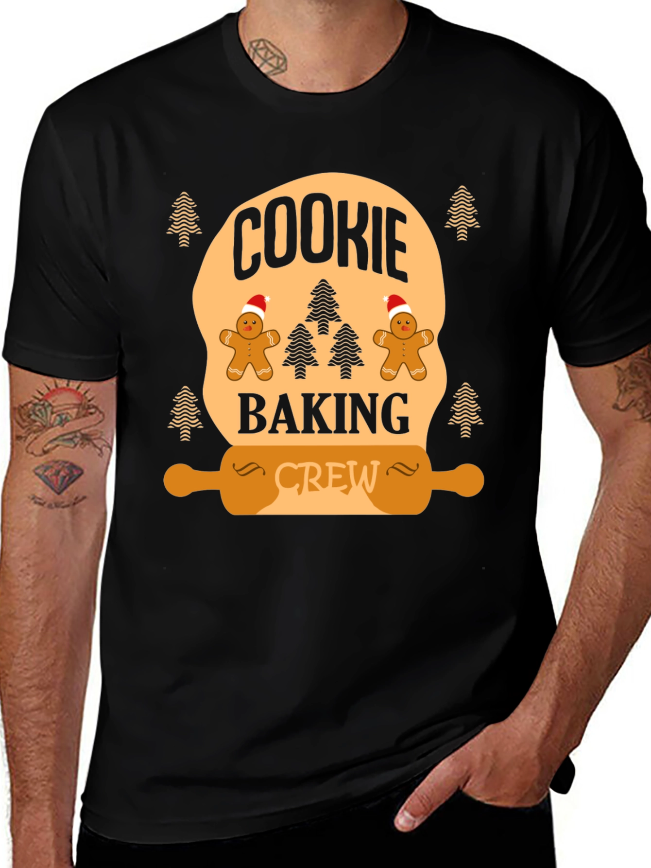 Variant 11 of Cookie Baking Crew Christmas T-Shirt
