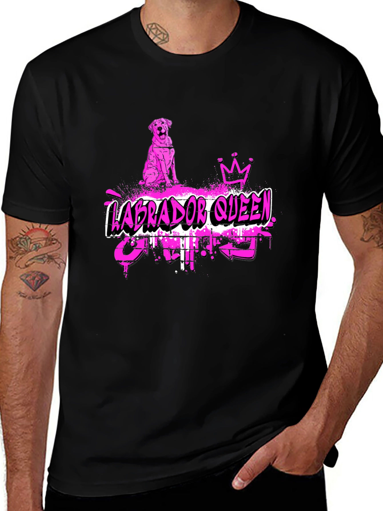 Variant 12 of Labrador Queen Graphic T-Shirt