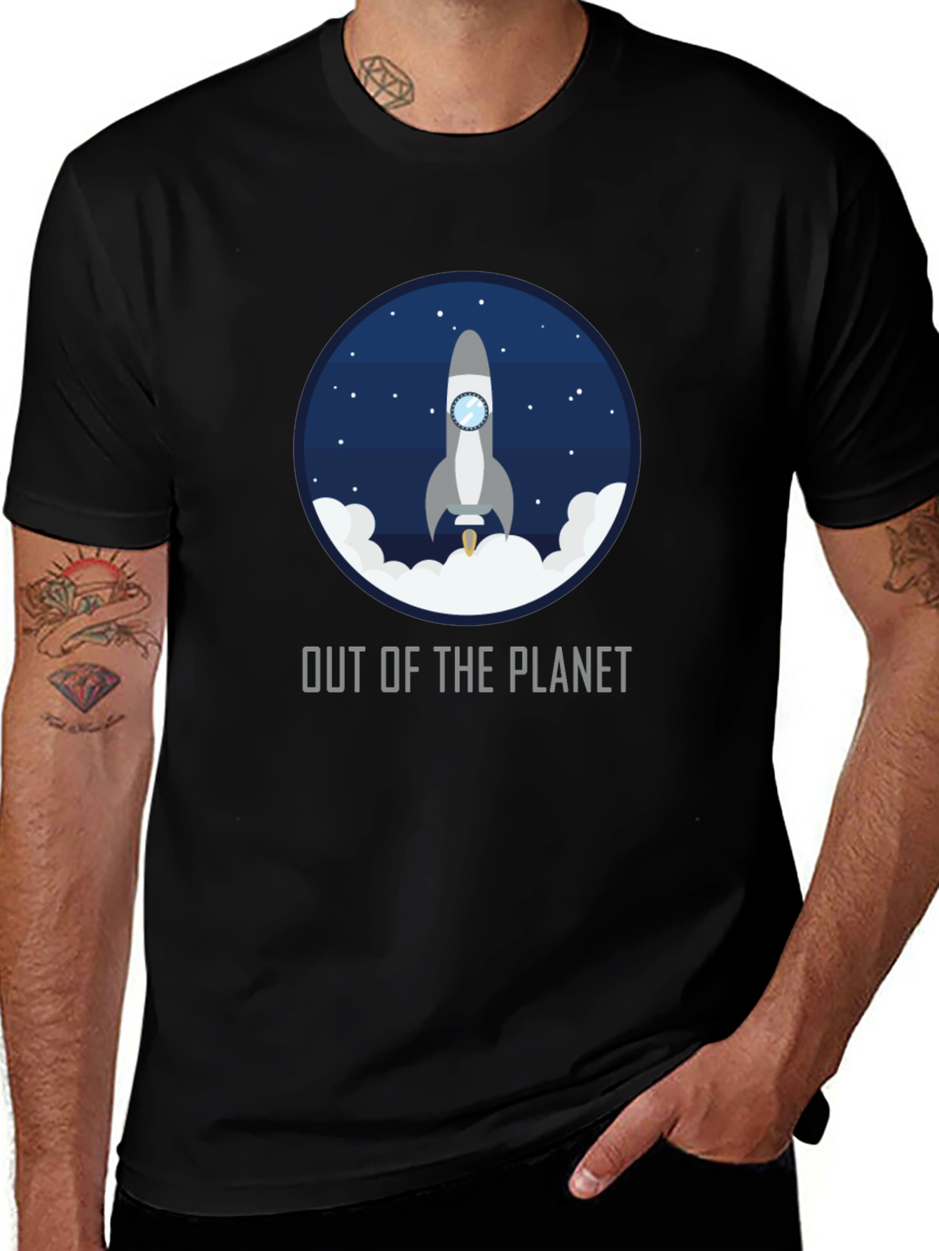 Variant 2 of Out of the Planet Graphic Tee