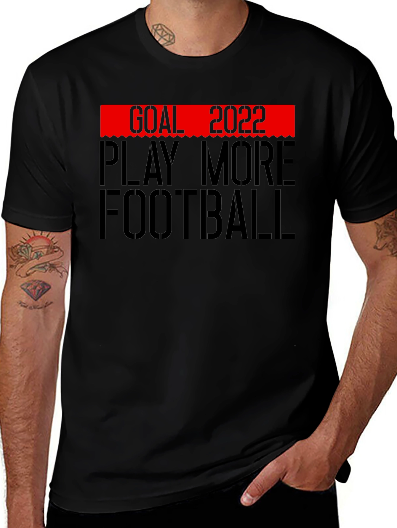 Variant 21 of Goal 2022 Football T-Shirt
