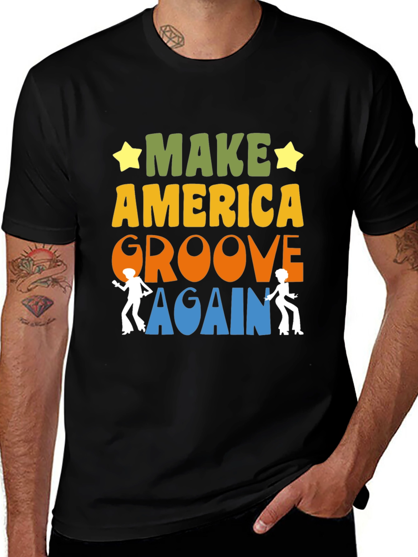 Variant 7 of Make America Groove Again T-Shirt