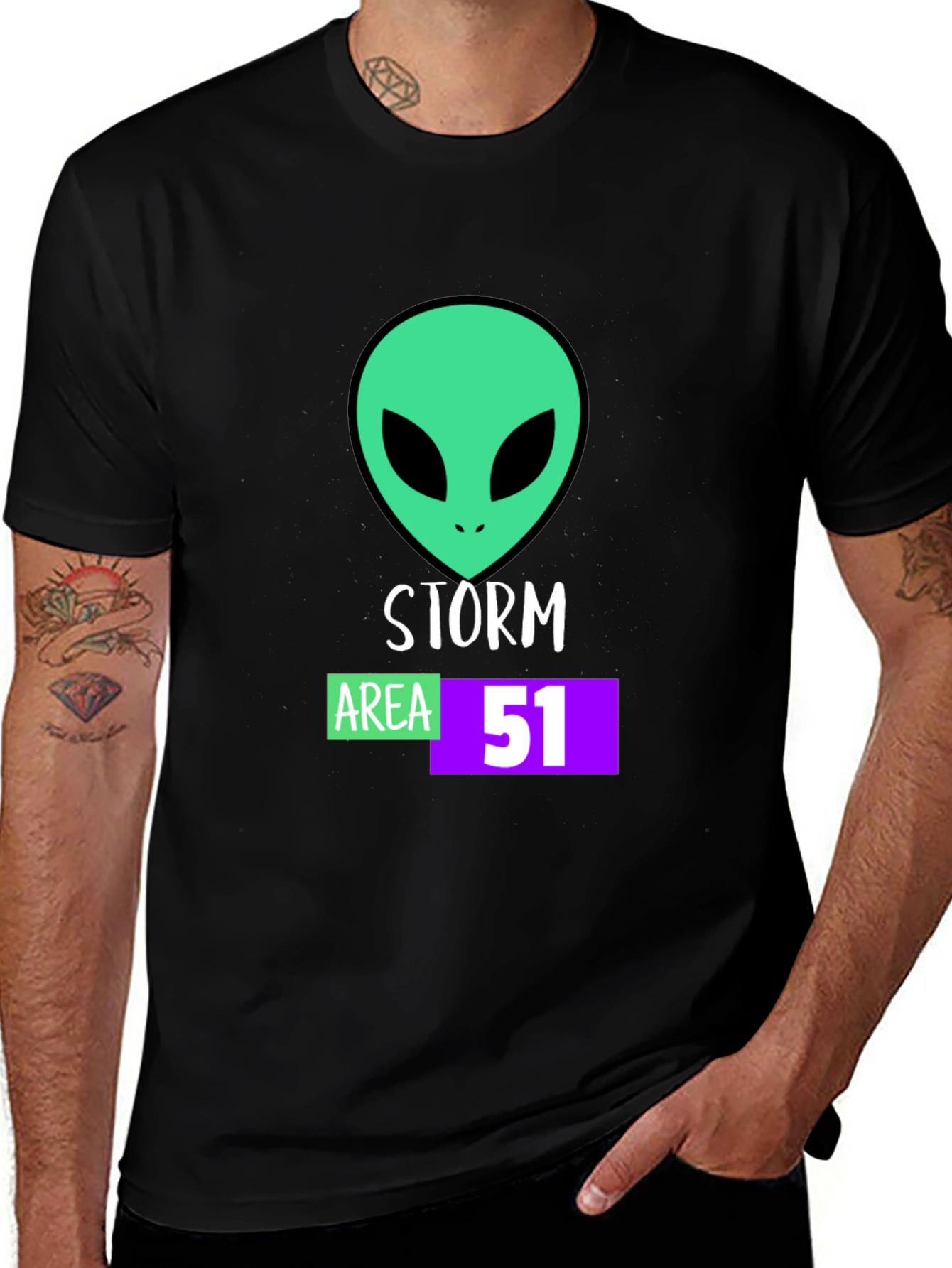 Variant 17 of Storm Area 51 Alien Graphic T-Shirt