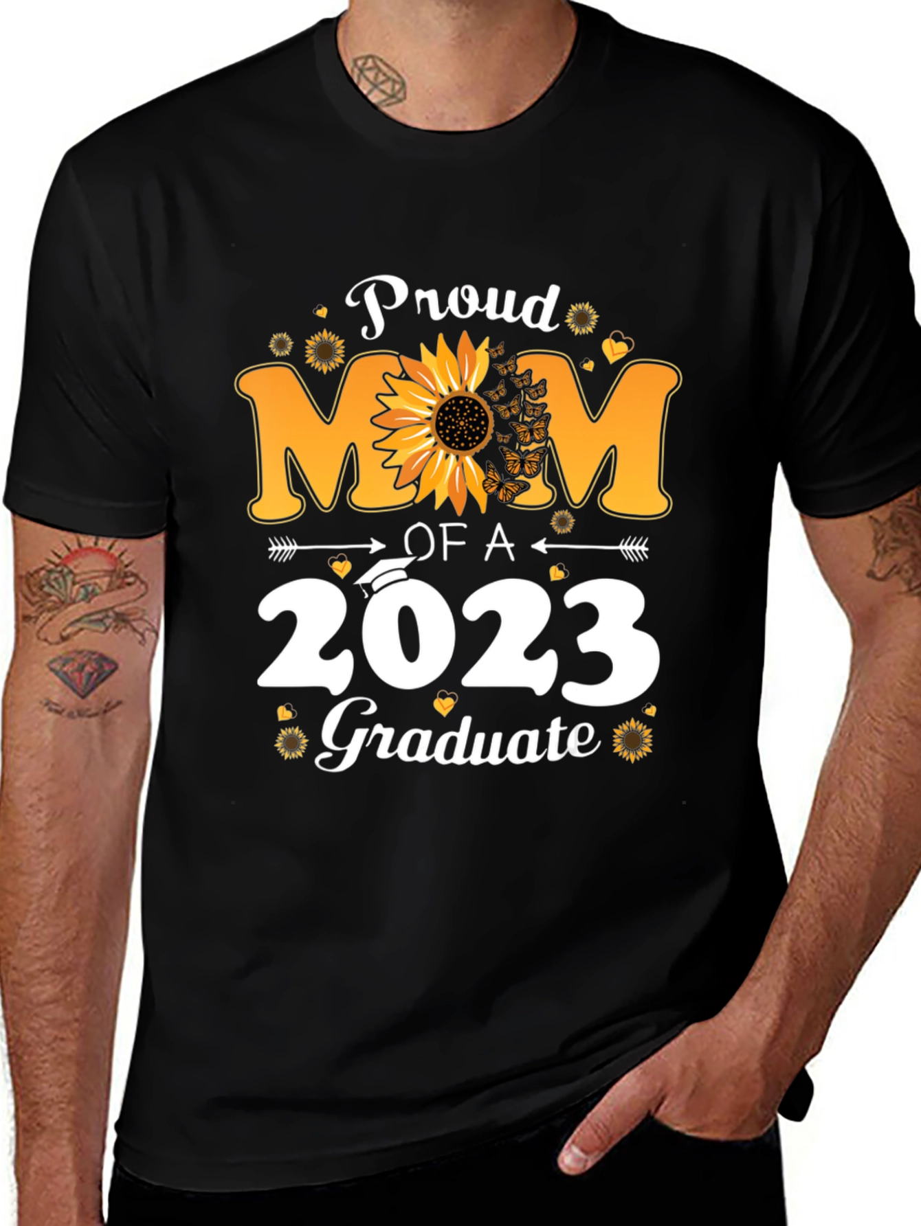 Variant 20 of Proud Mom of a 2023 Graduate T-Shirt