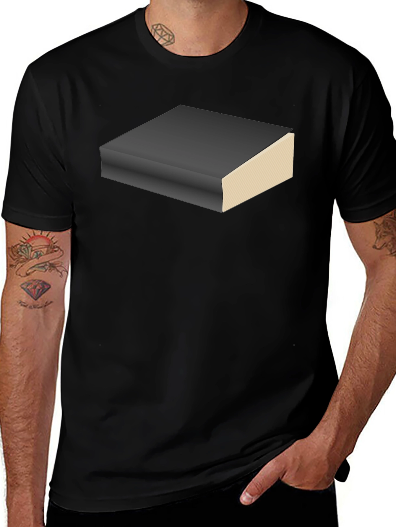 Variant 13 of Black Book Graphic T-Shirt