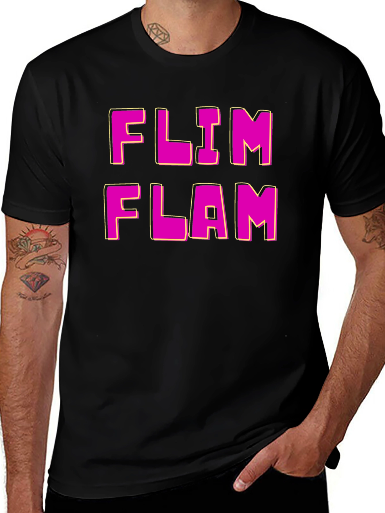 Variant 6 of Flim Flam Graphic Tee - Bold Statement Shirt