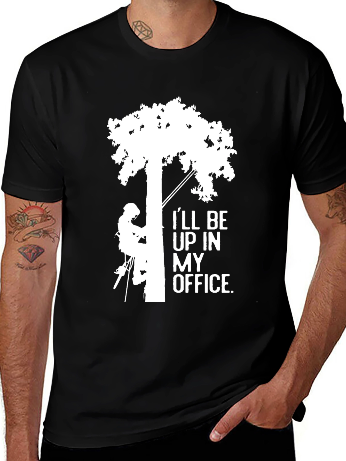 I'll Be Up In My Office Tree Arborist T-Shirt