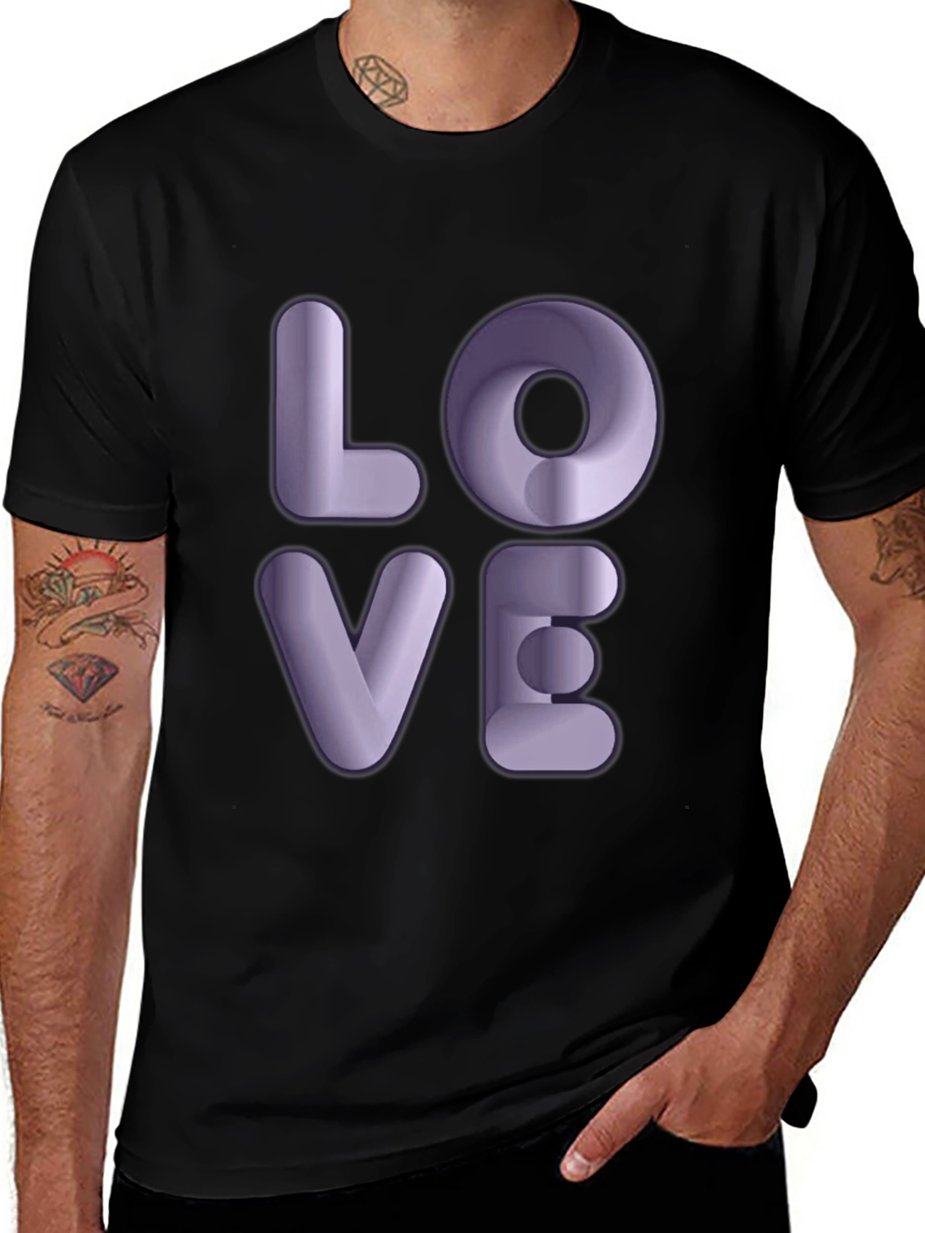Variant 24 of Love Graphic T-Shirt - Stylish Comfort