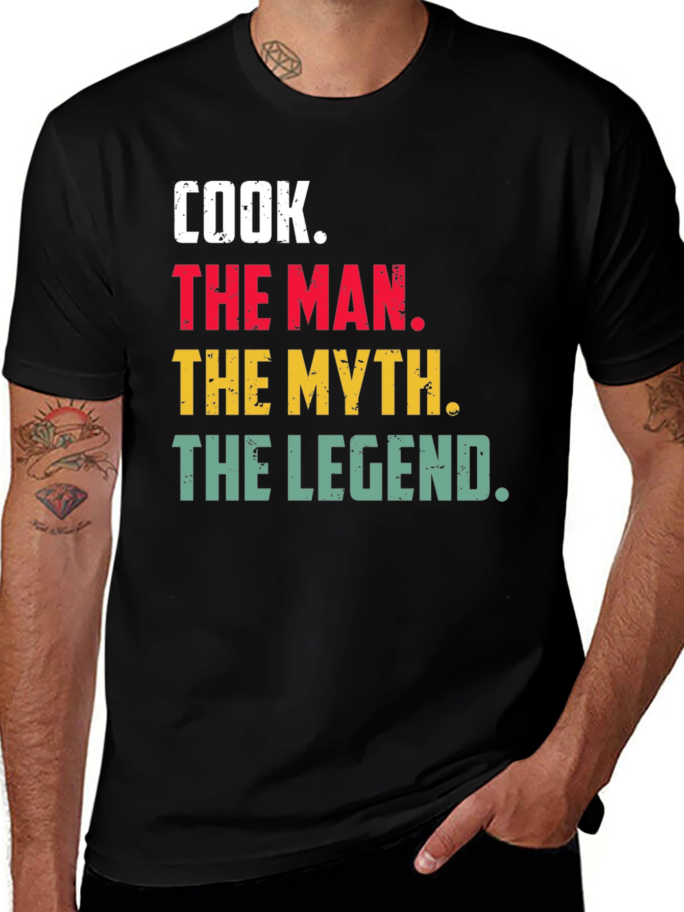 Variant 24 of Cook The Man The Myth T-Shirt
