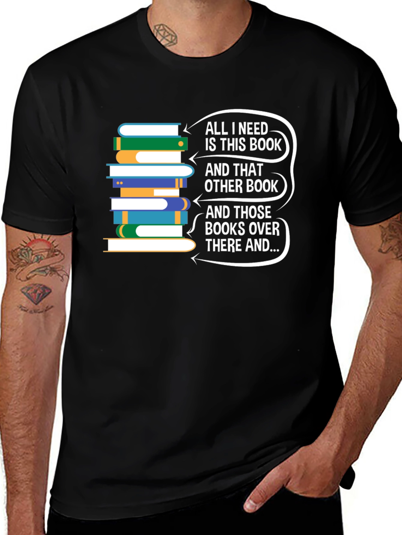 Book Lover's T-Shirt: All I Need Is This Book