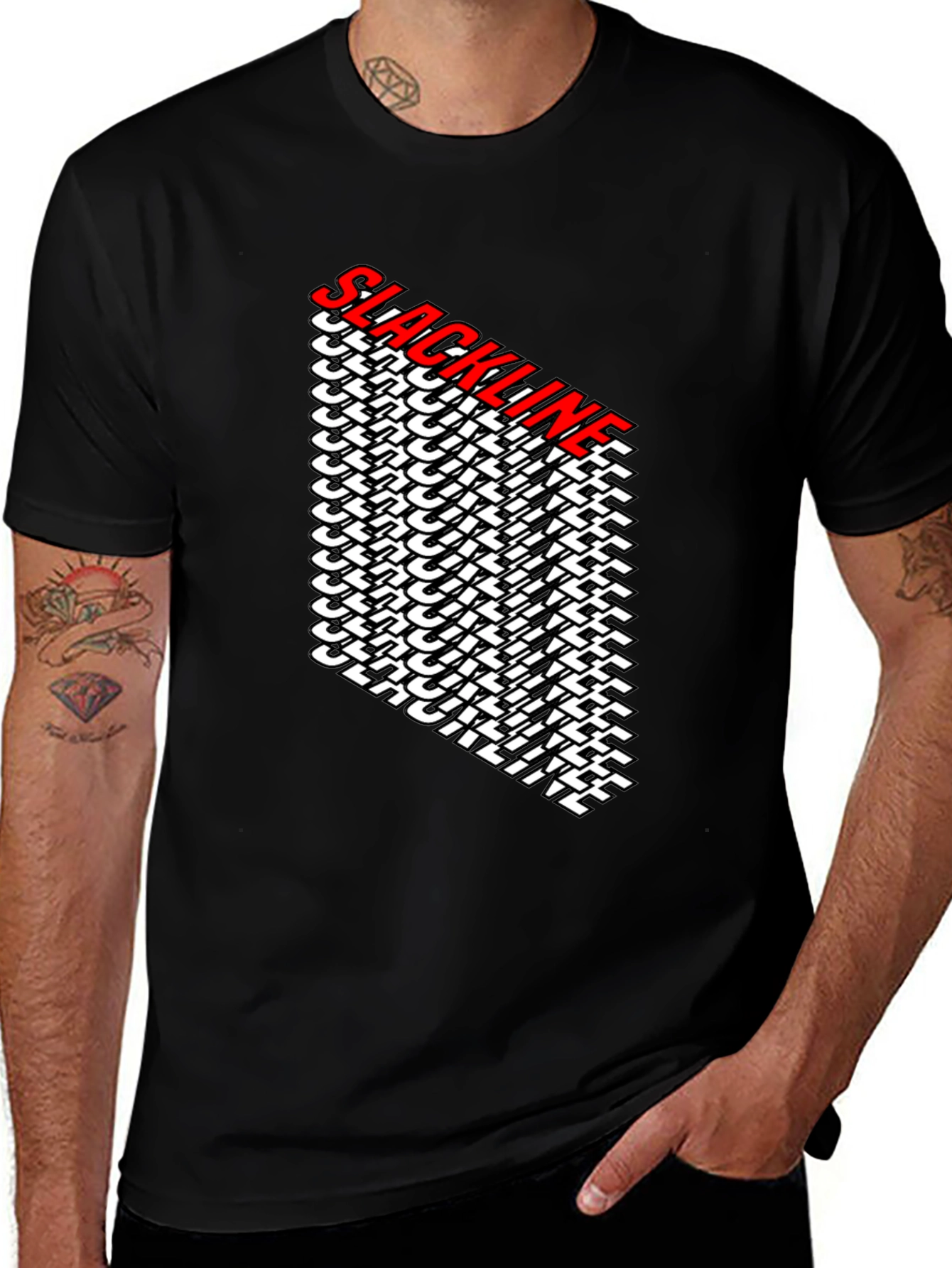 Slackline Graphic Tee - Modern Style