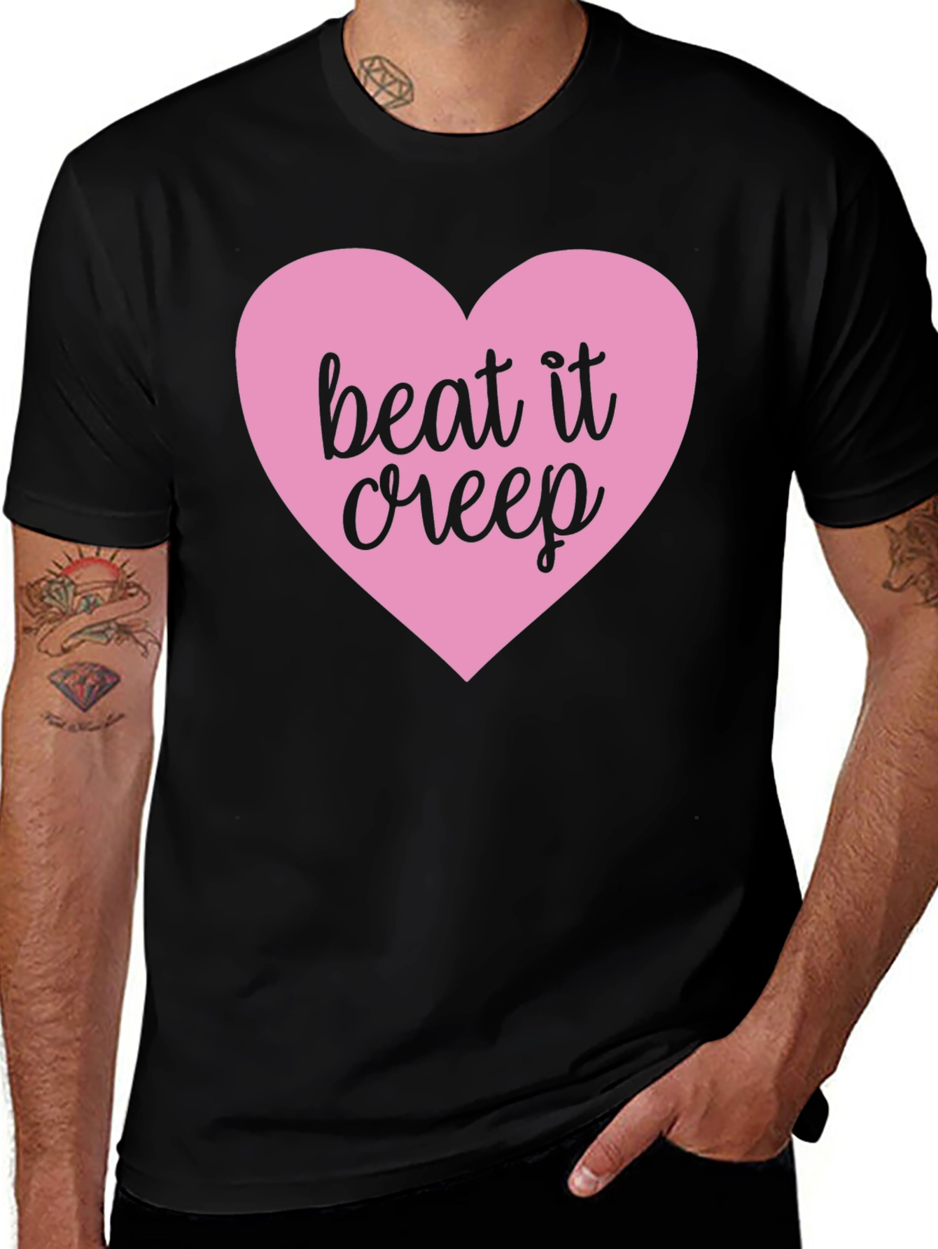 Variant 7 of Beat It Creep Graphic Tee