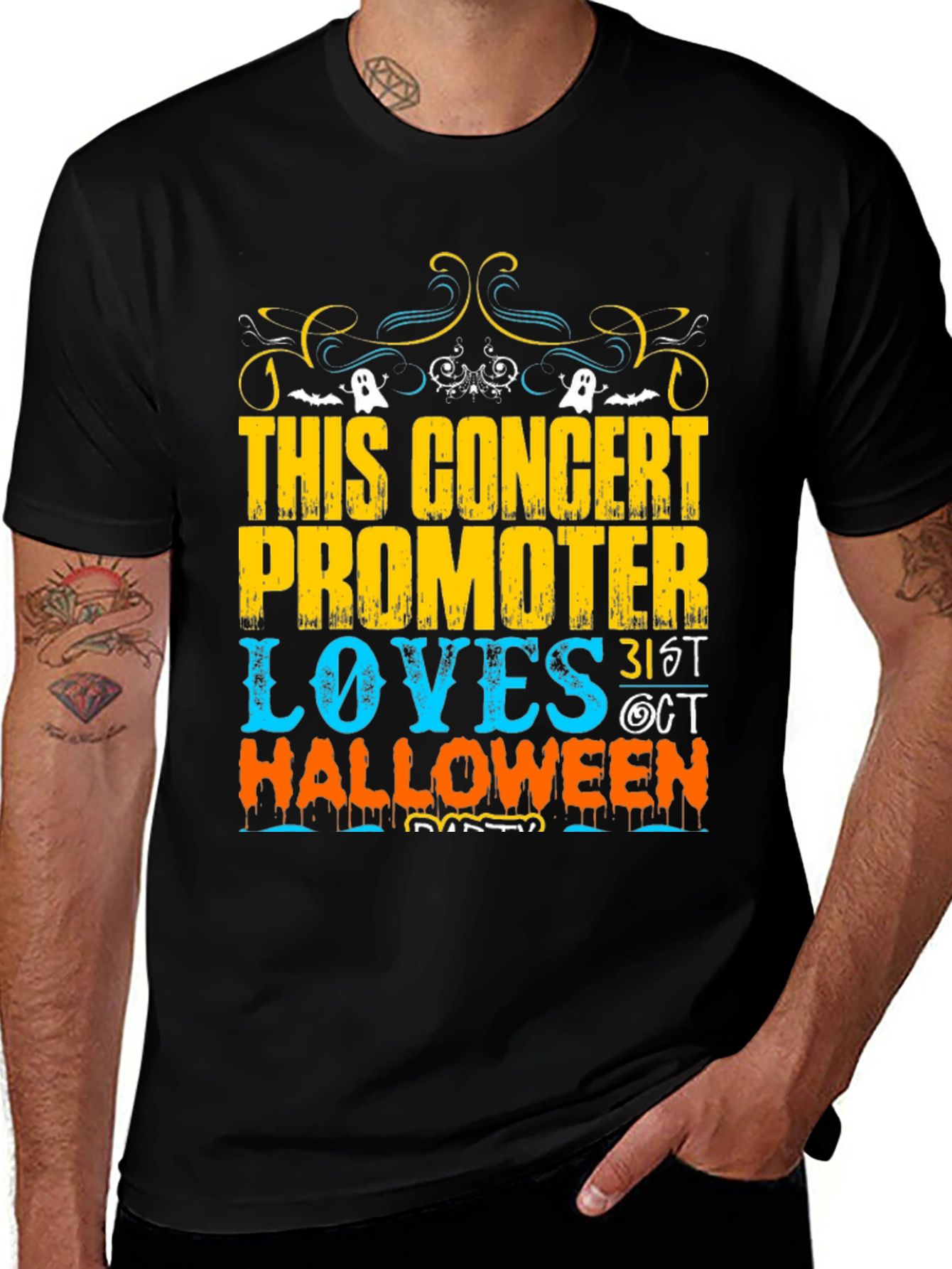 Concert Promoter Halloween T-Shirt