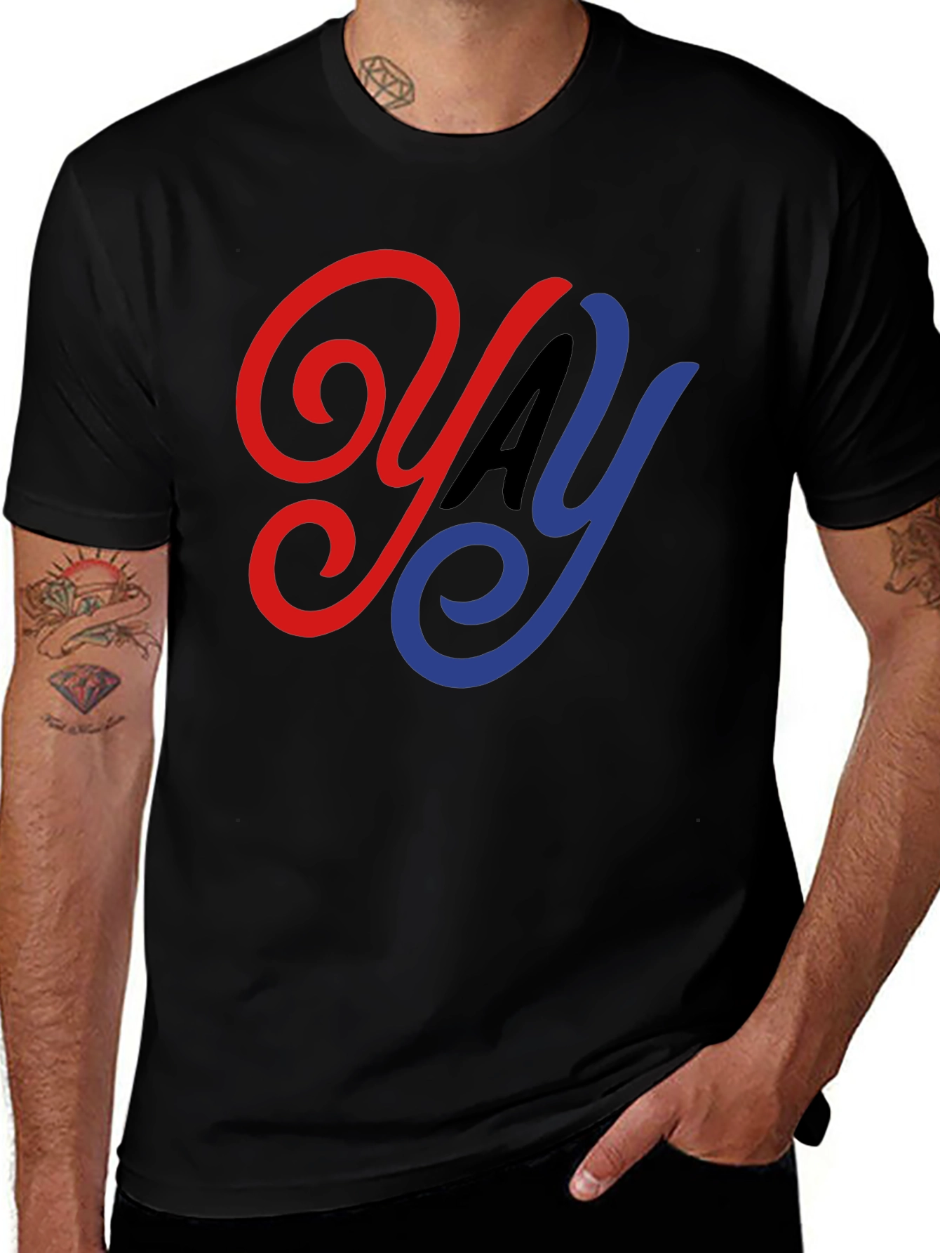 Variant 16 of YAY Graphic T-Shirt - Trendy Casual Tee