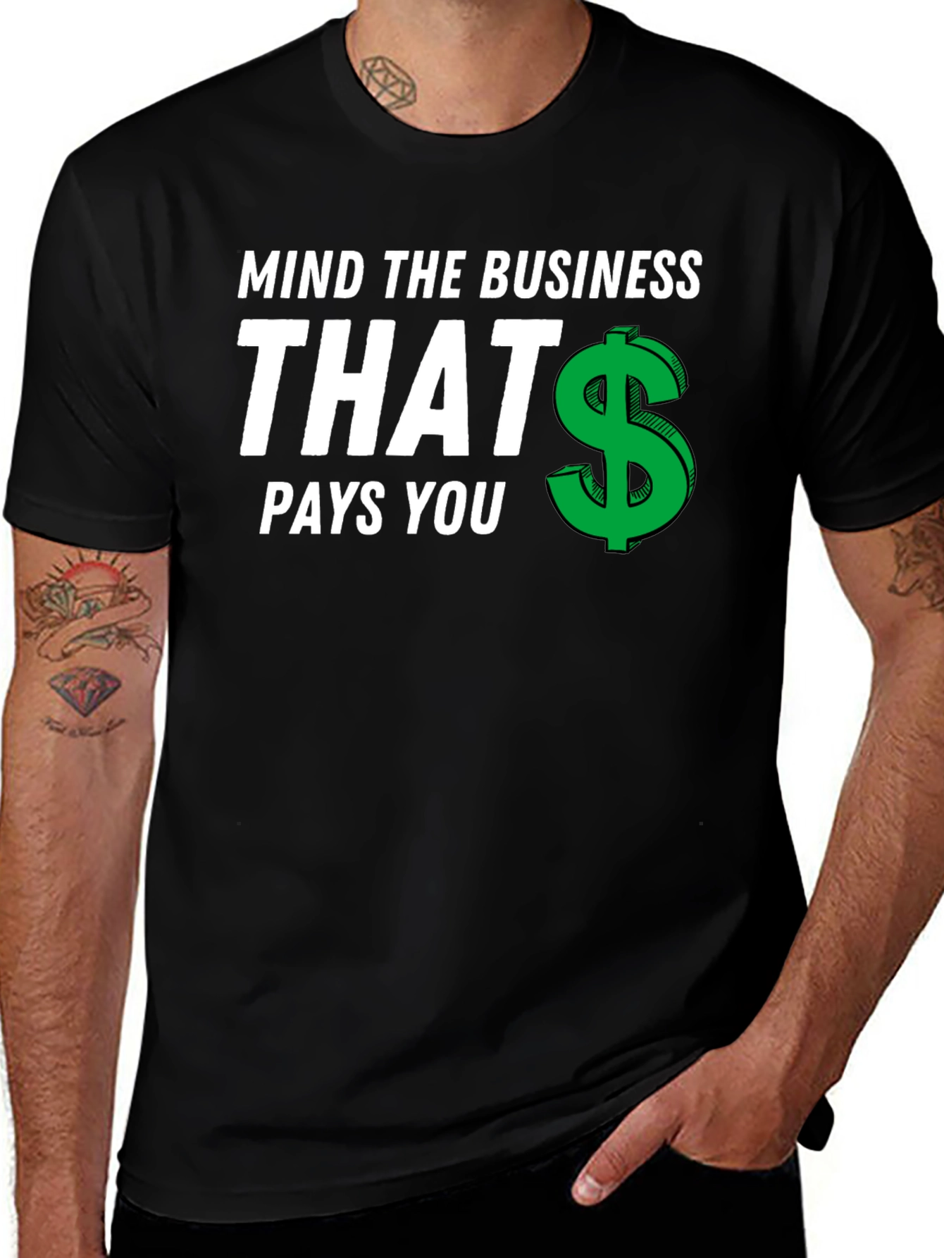 Variant 28 of Mind The Business T-Shirt