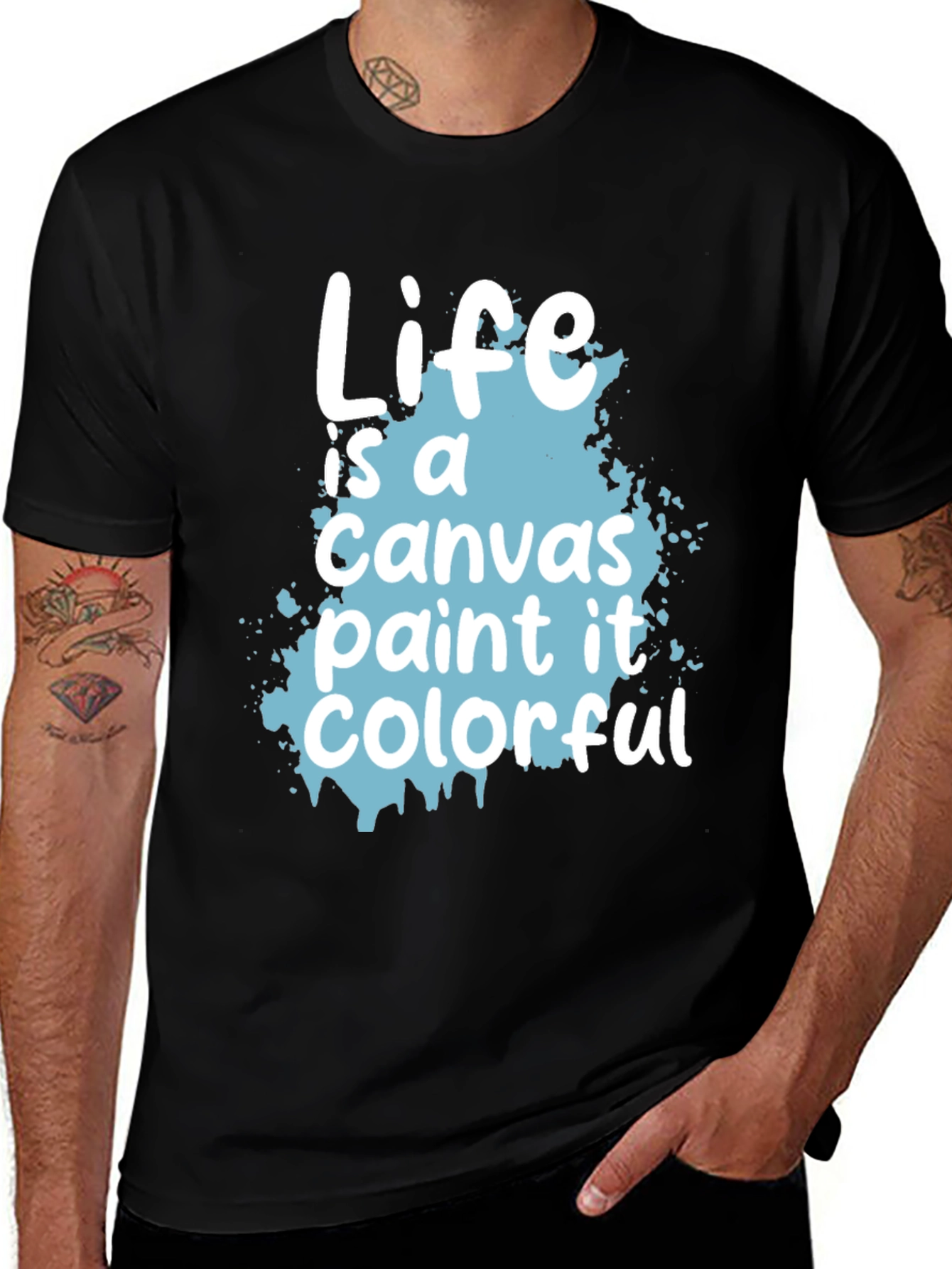 Life Is a Canvas Graphic Tee