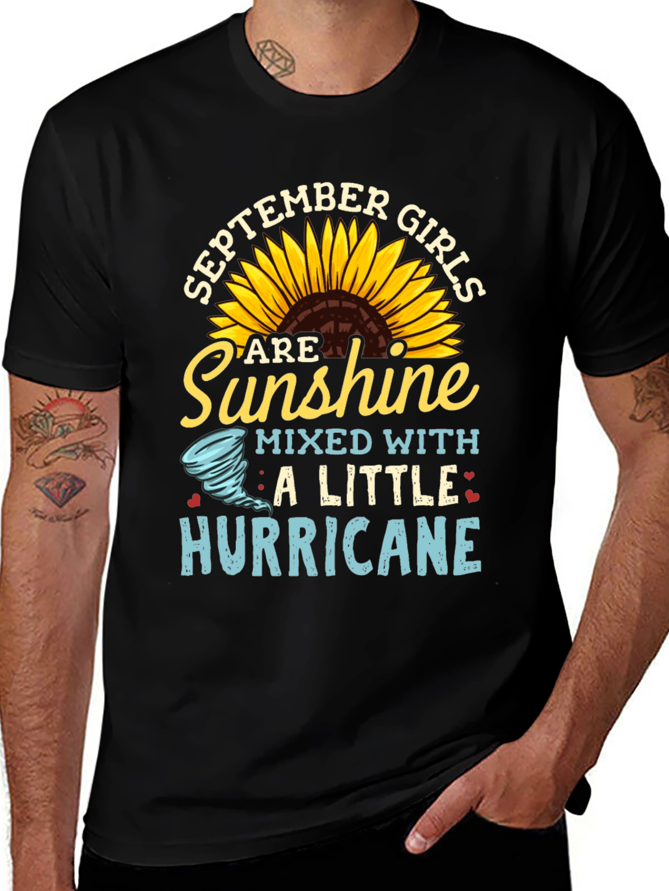 Variant 14 of September Girls Sunshine Hurricane T-Shirt